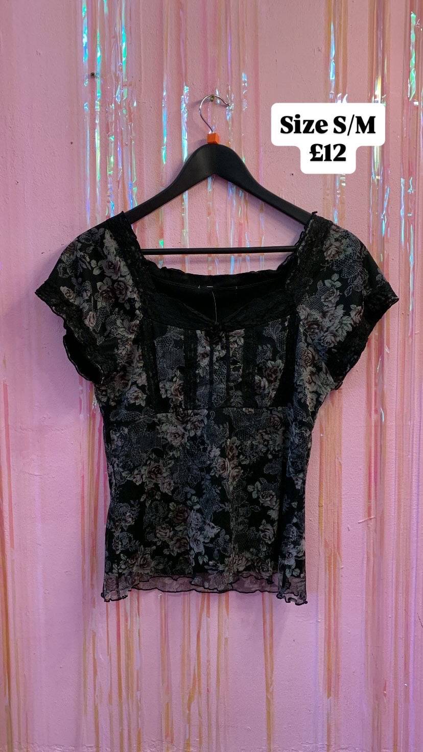 Postage for Ellie’s Dark Floral Blouse