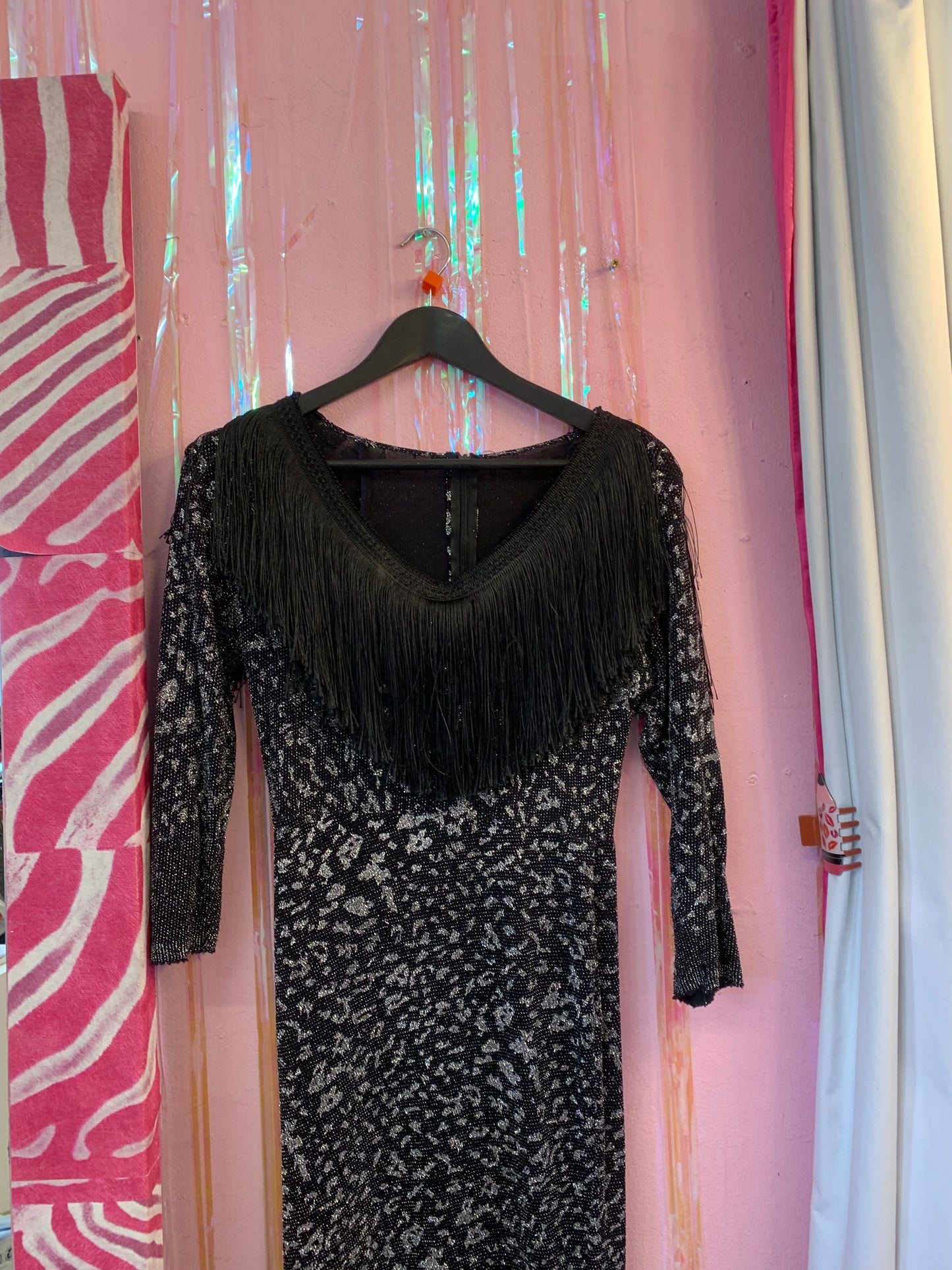 Vintage fringe dress Size M