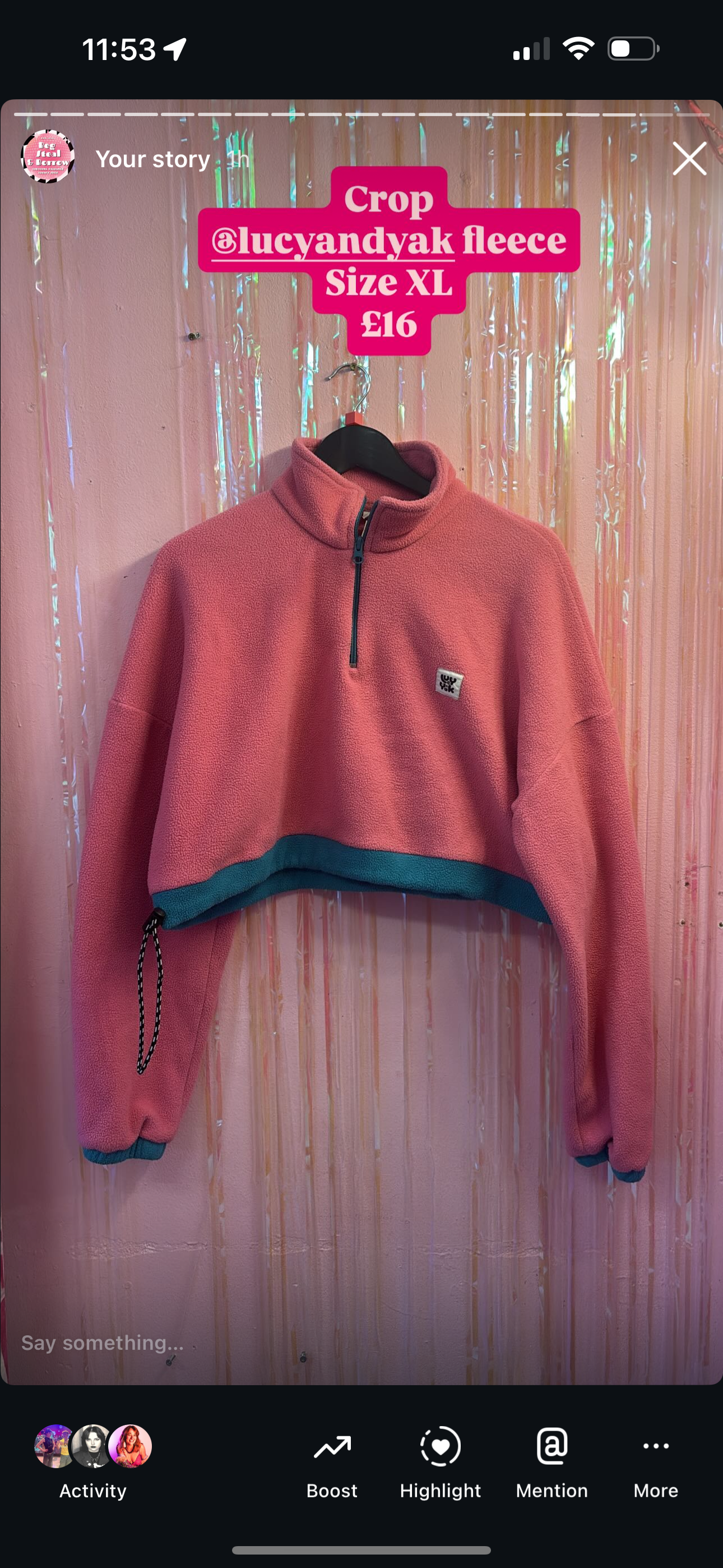 Lucy & Yak fleece