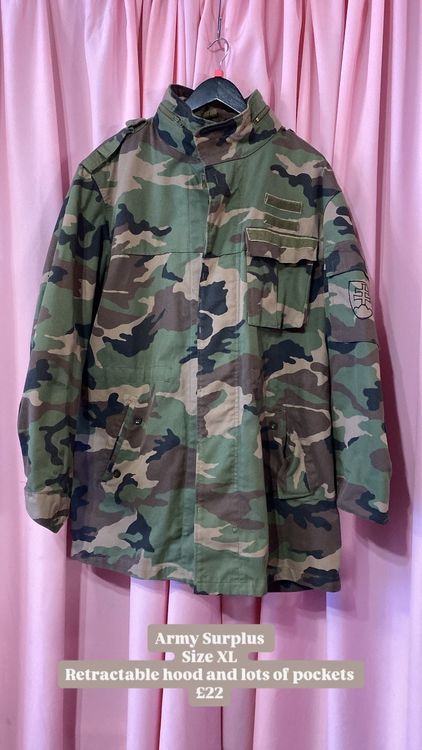 Army surplus jacket