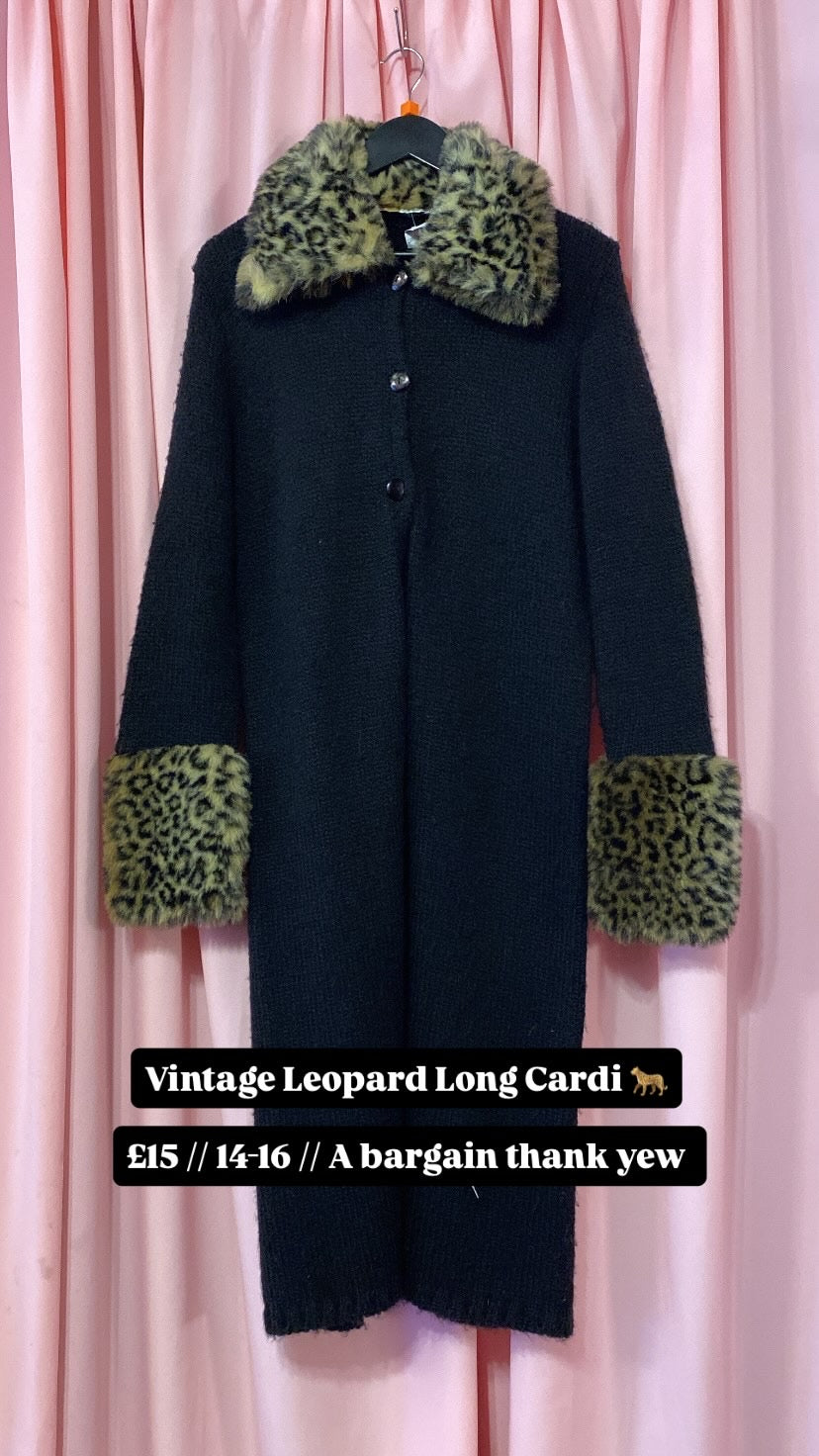 Incredible Leopard Cardi