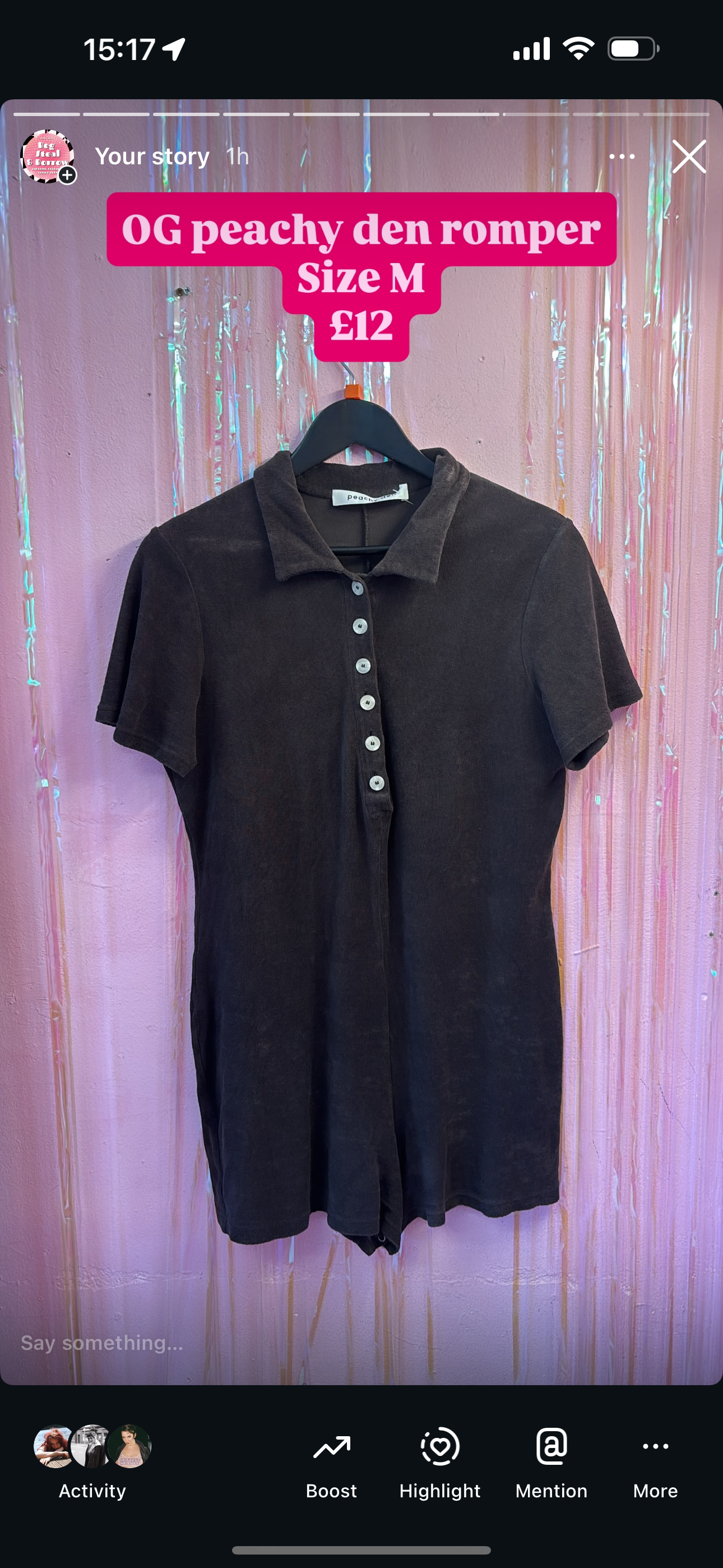 Peachy den jumpsuit & Polka dot skirt