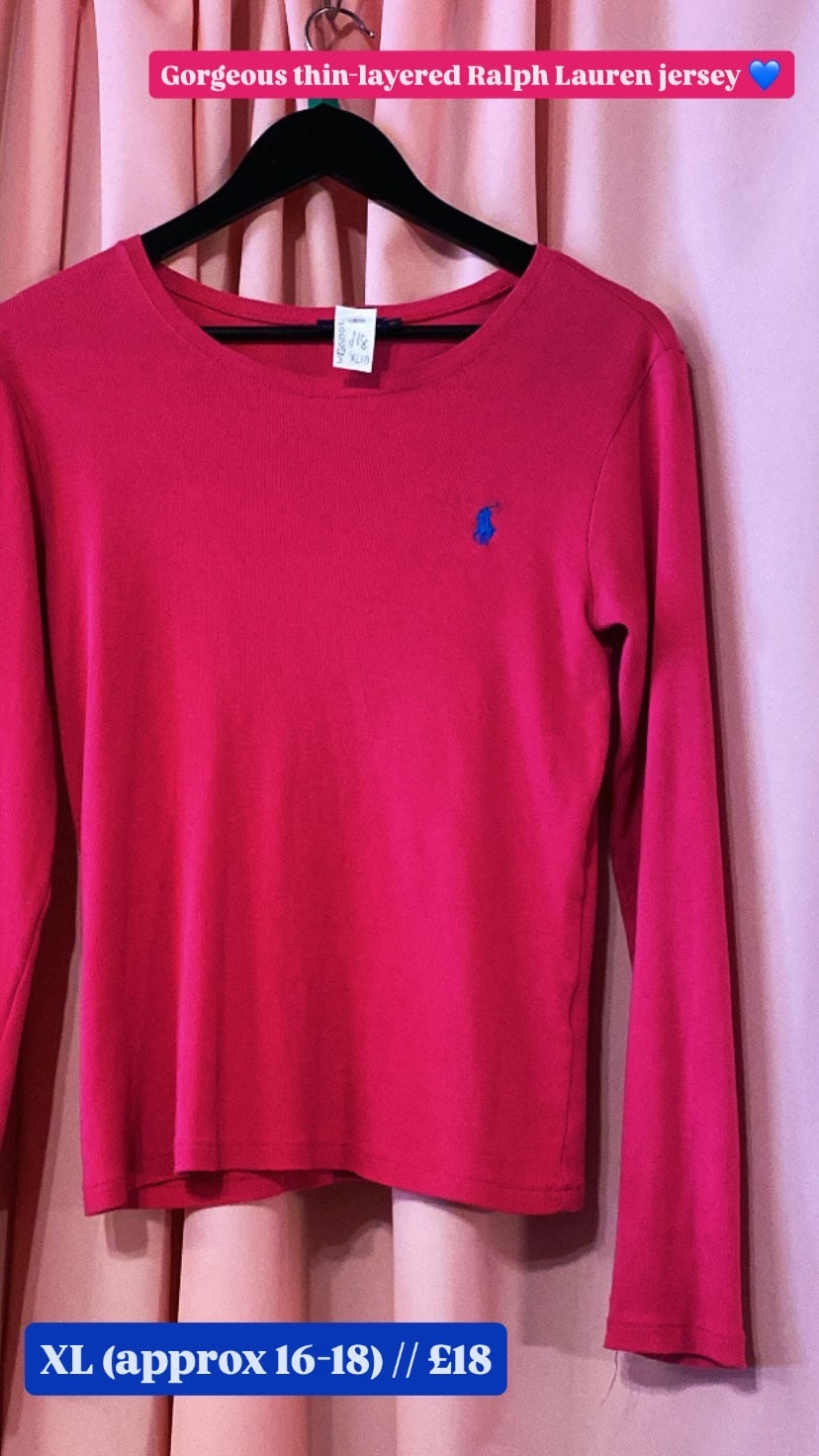 Polo Pink Sweater