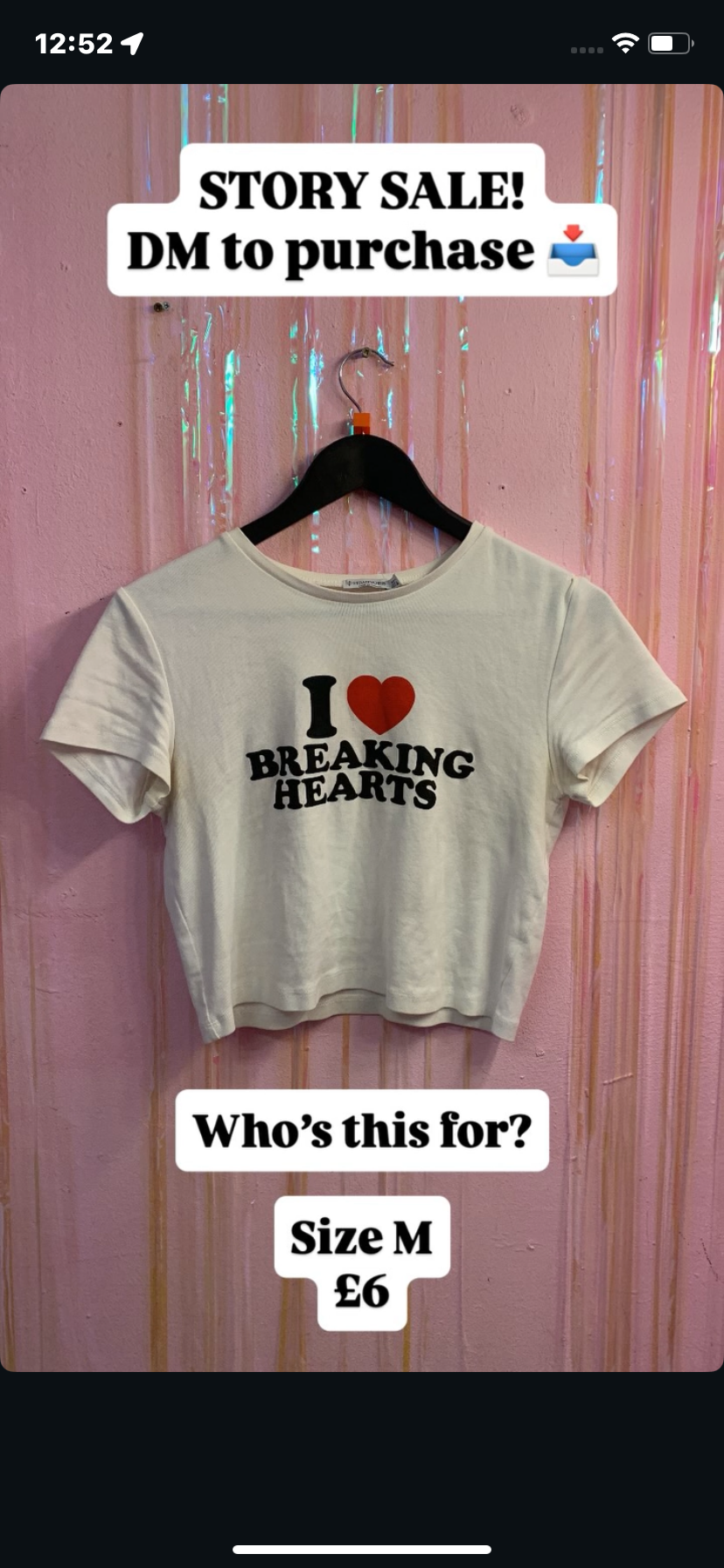 I love breaking hearts tee