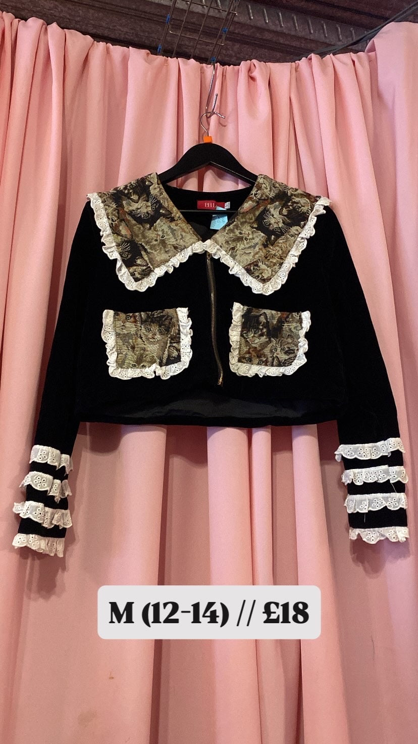 Kittycat Velvet Shirt