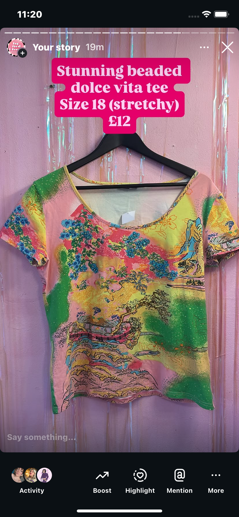 Beaded top!