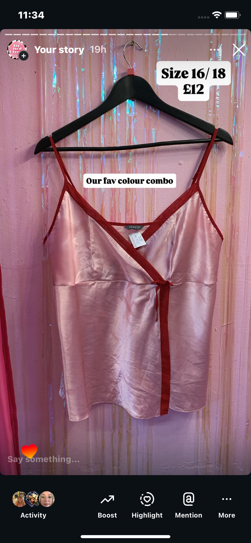 Perfect colour combo top