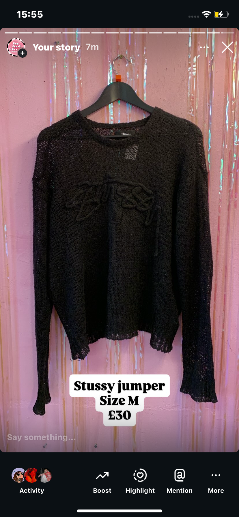 Stussy jumper
