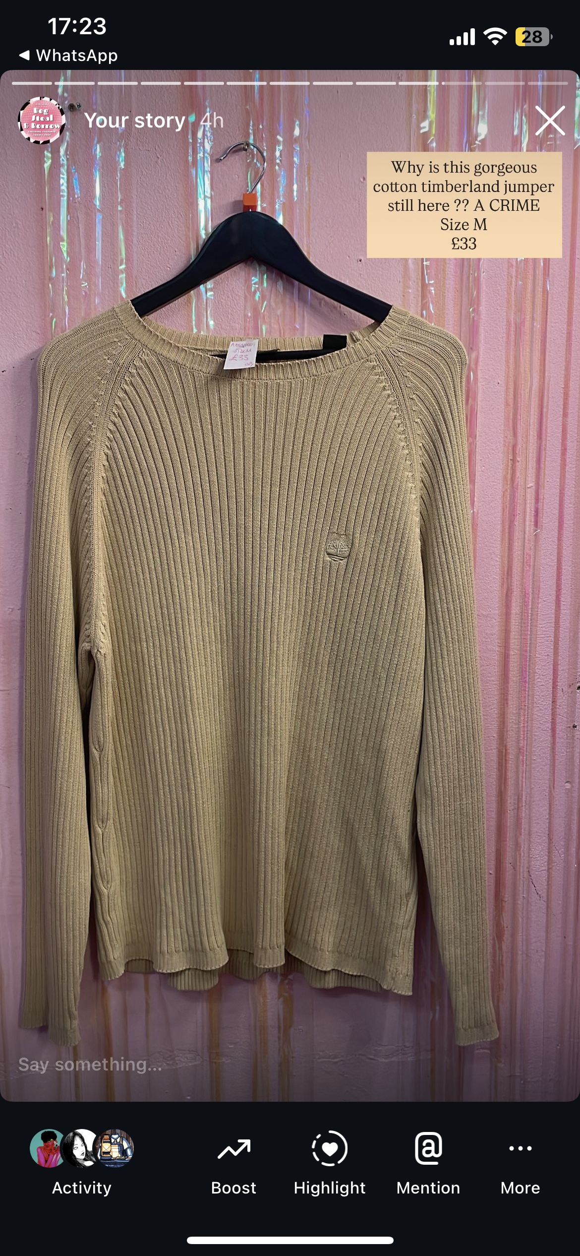 Timberland jumper