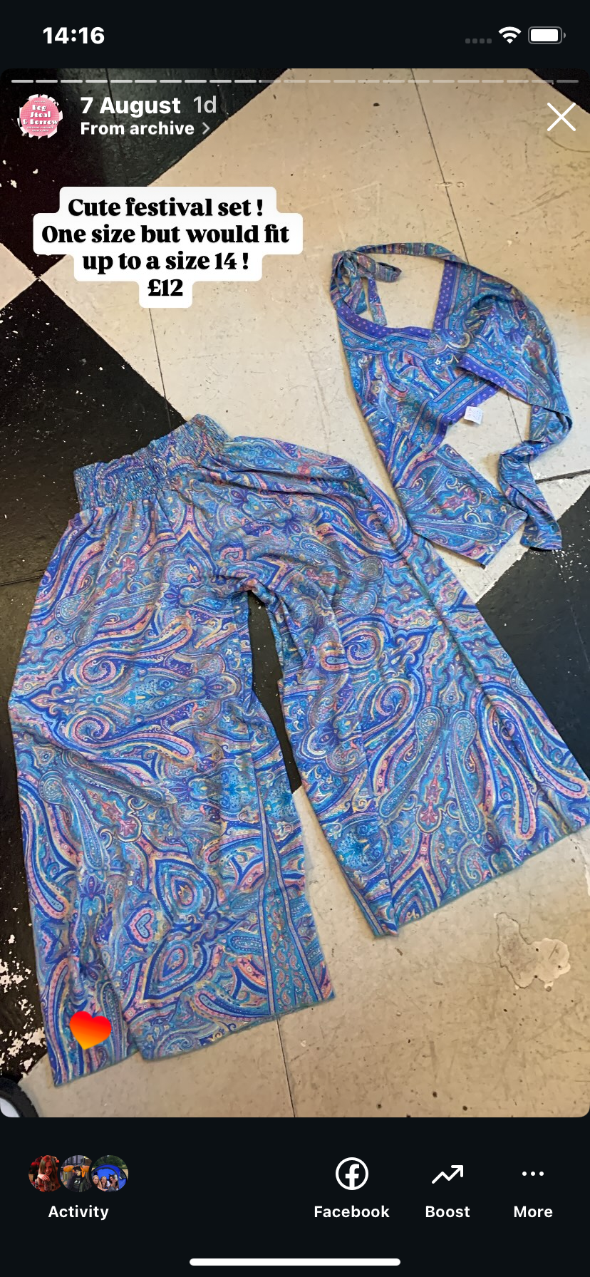 Blue set