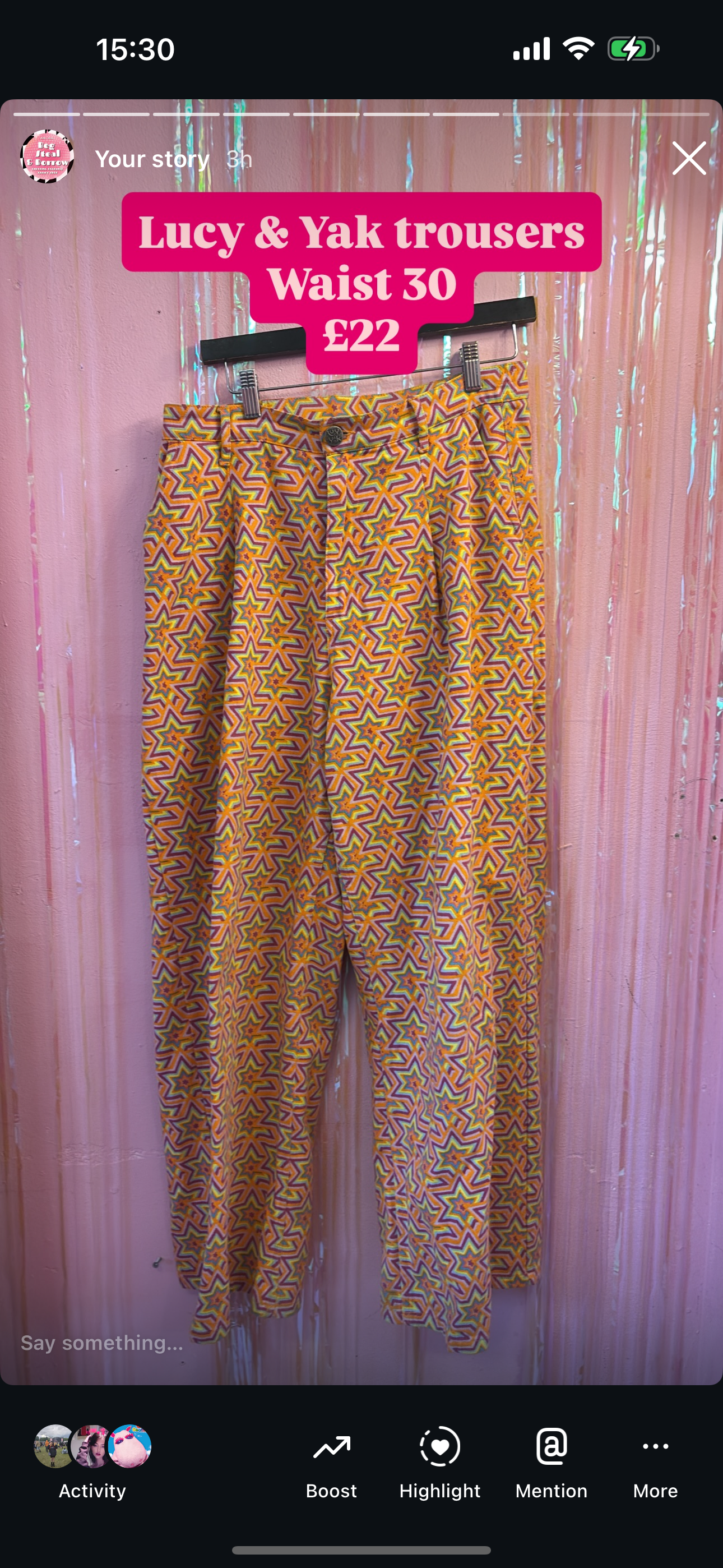 Lucy & Yak trousers
