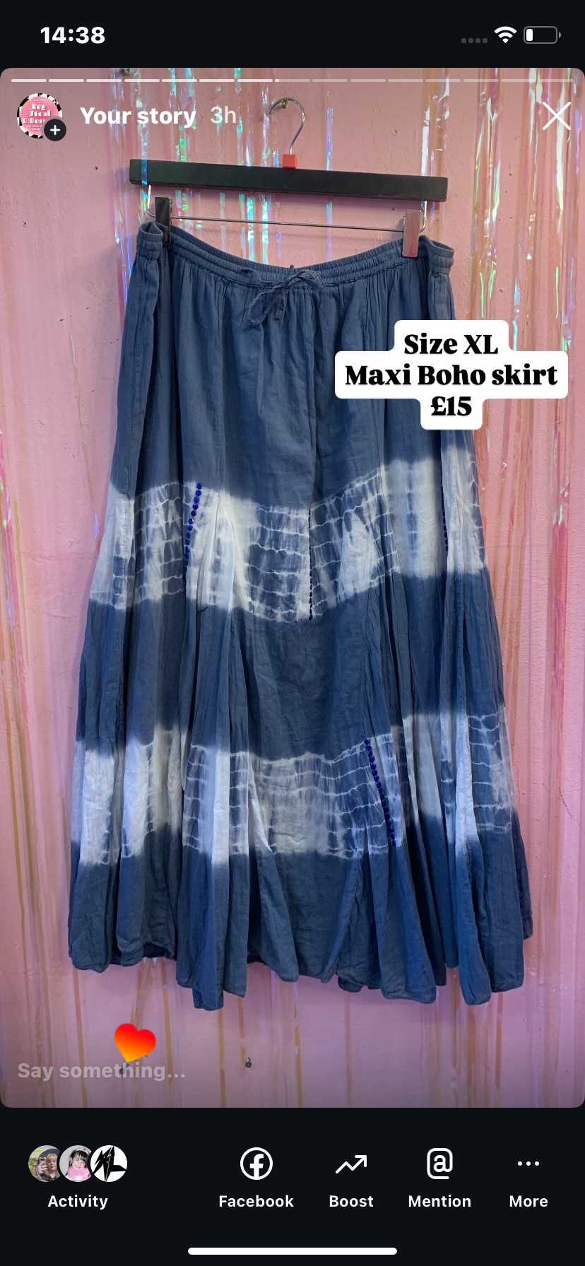 Maxi skirt