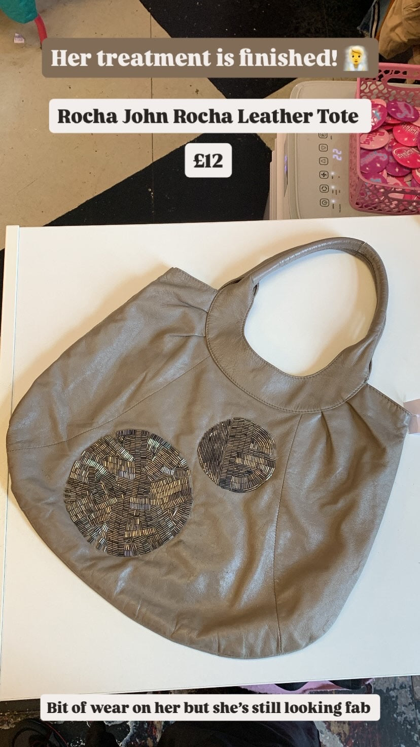Rocha John Rocha Leather Tote