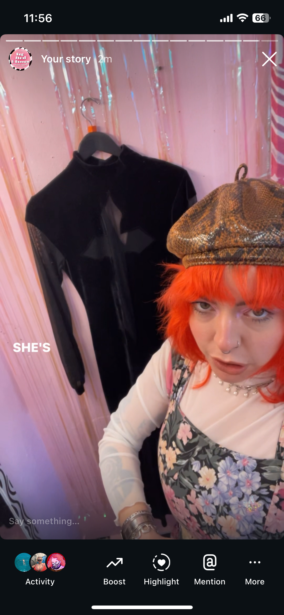 Cross dress