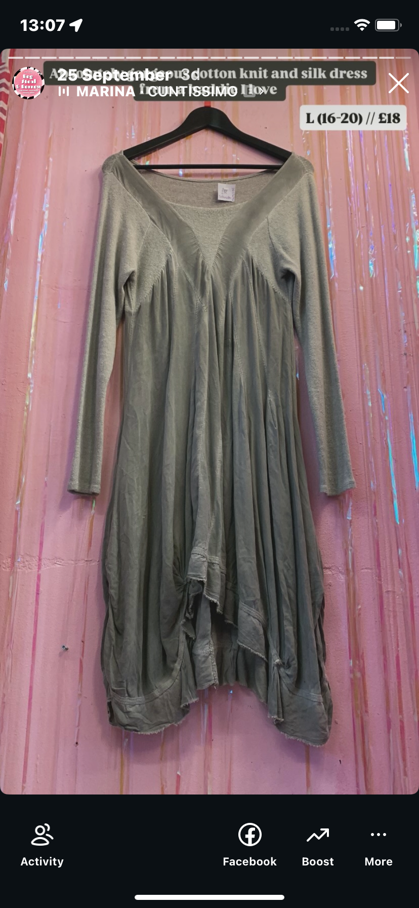 Grey dress