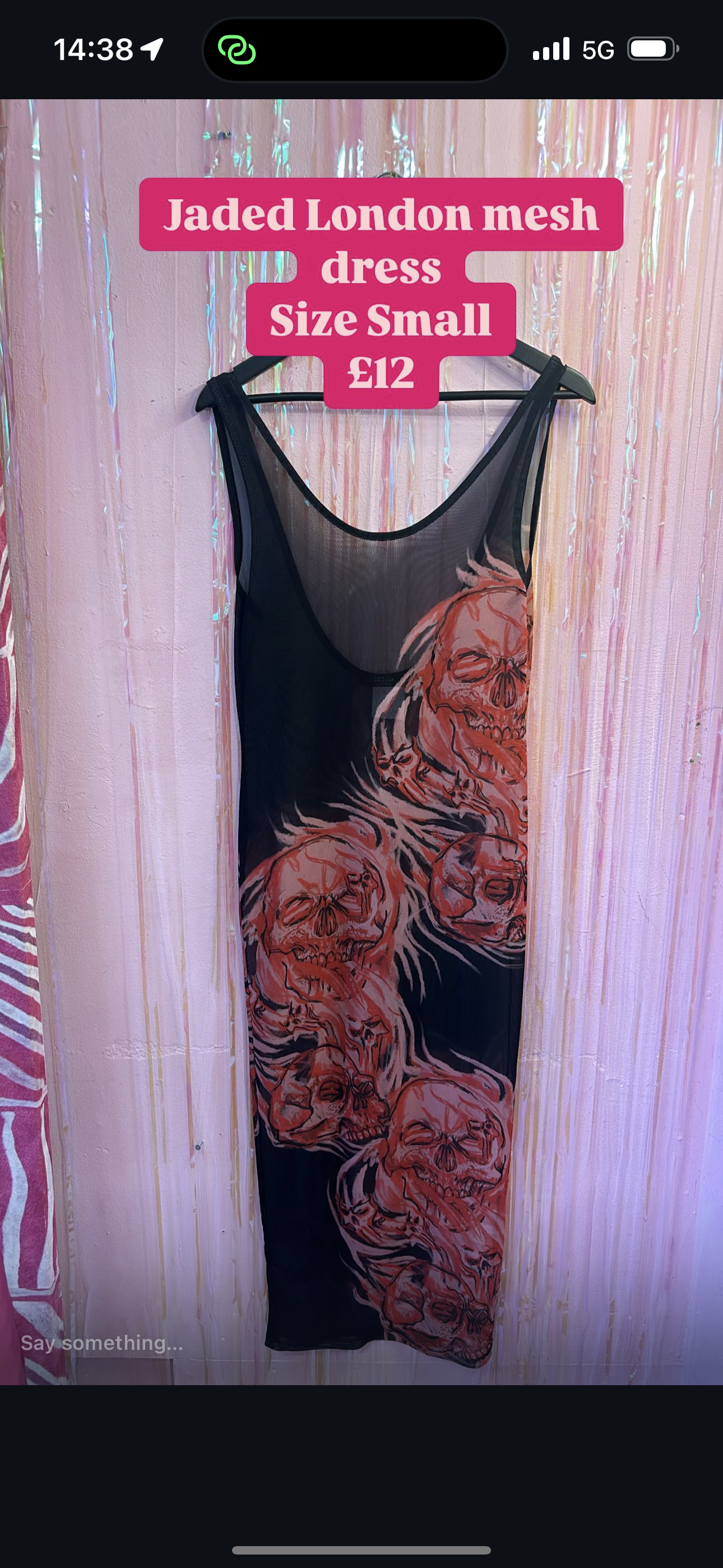 Jaded dress