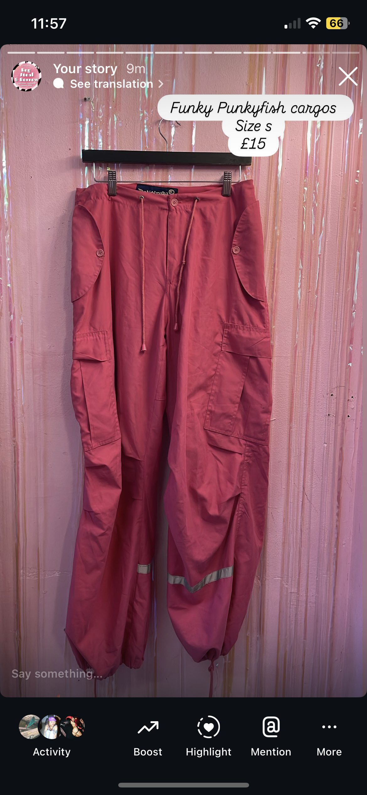 Punkyfish trousers