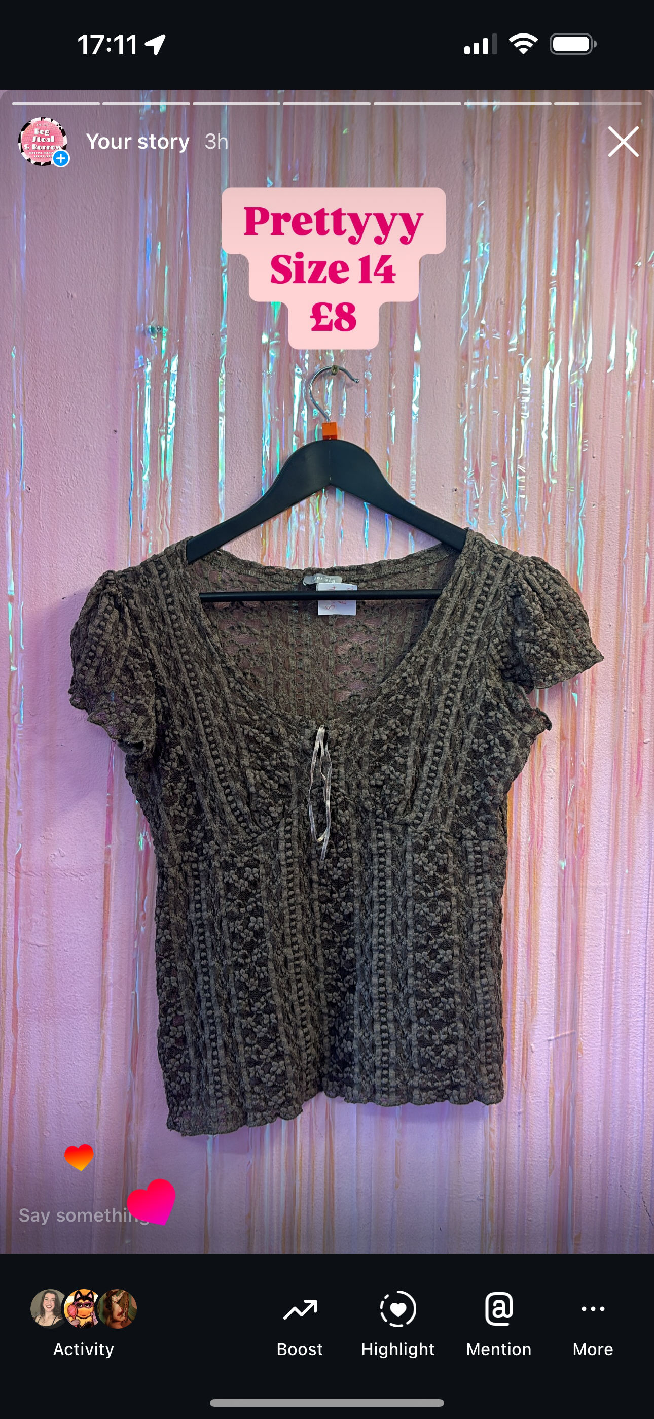 Lace top