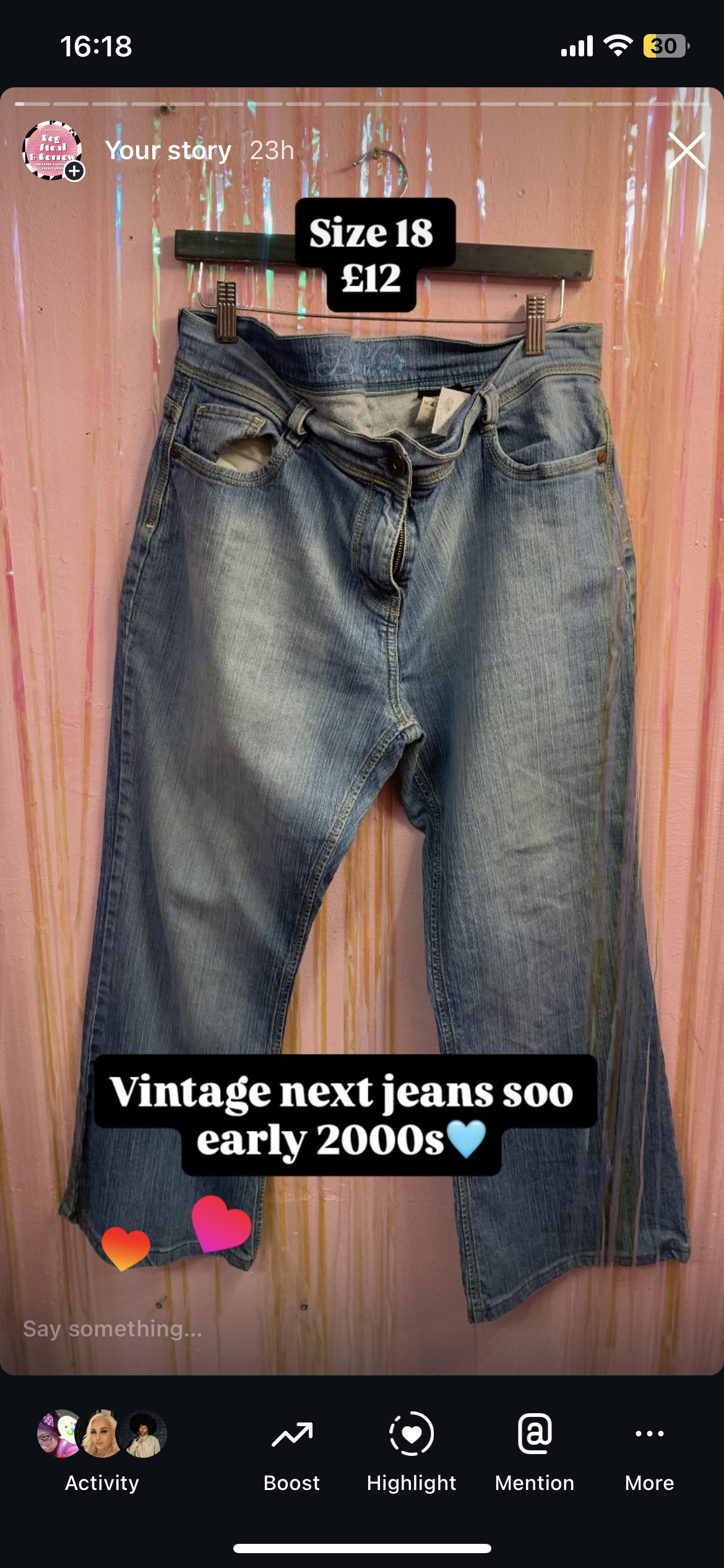 Denim jeans