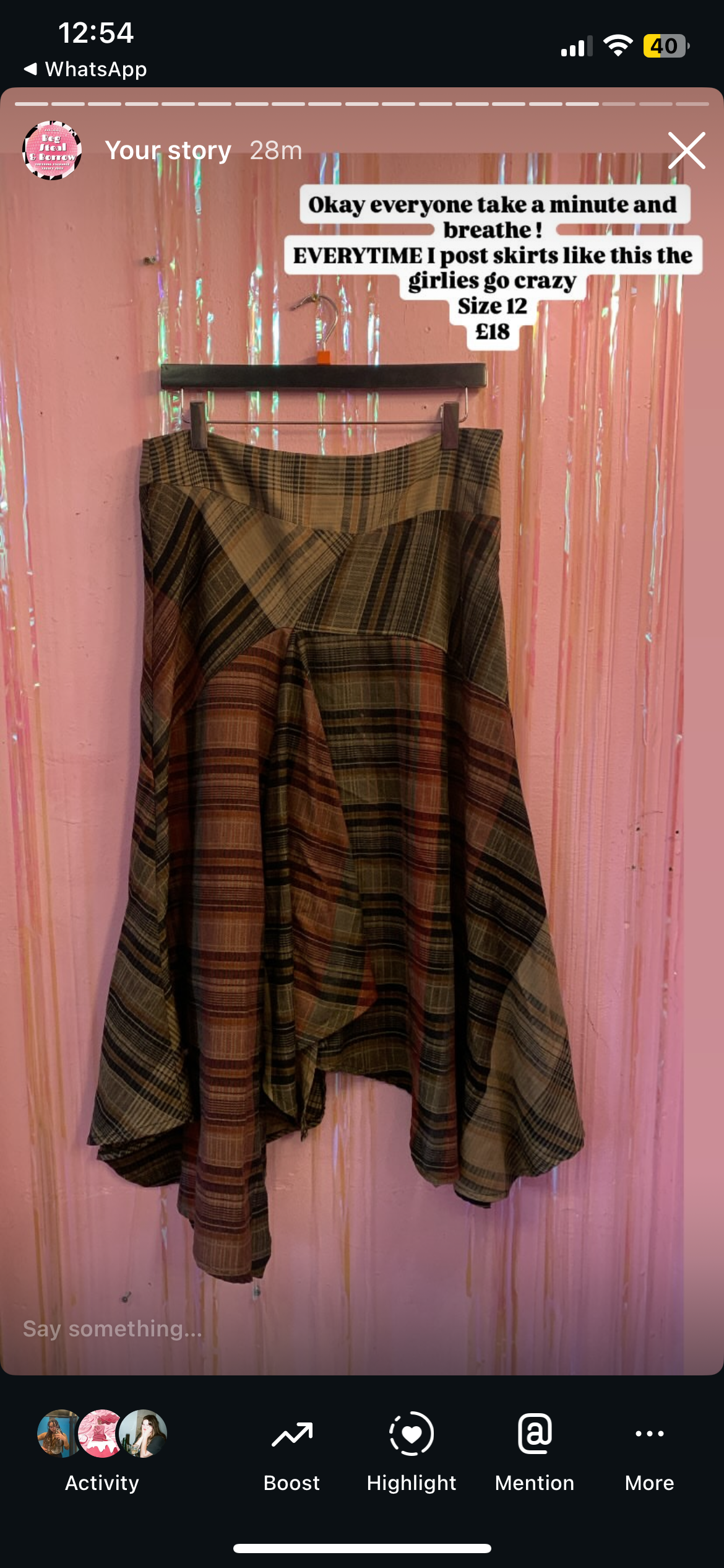 Skirt of dreams