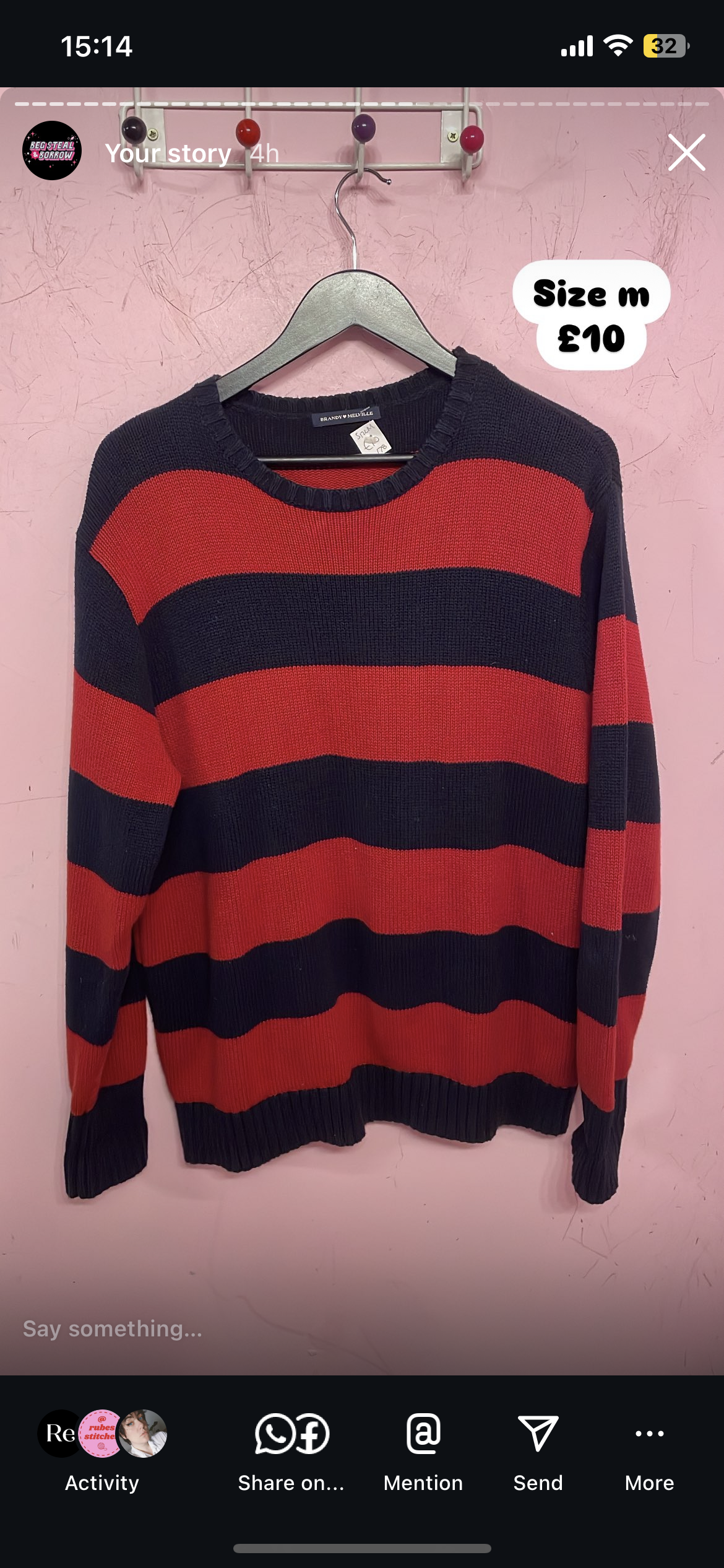 Striped sweater