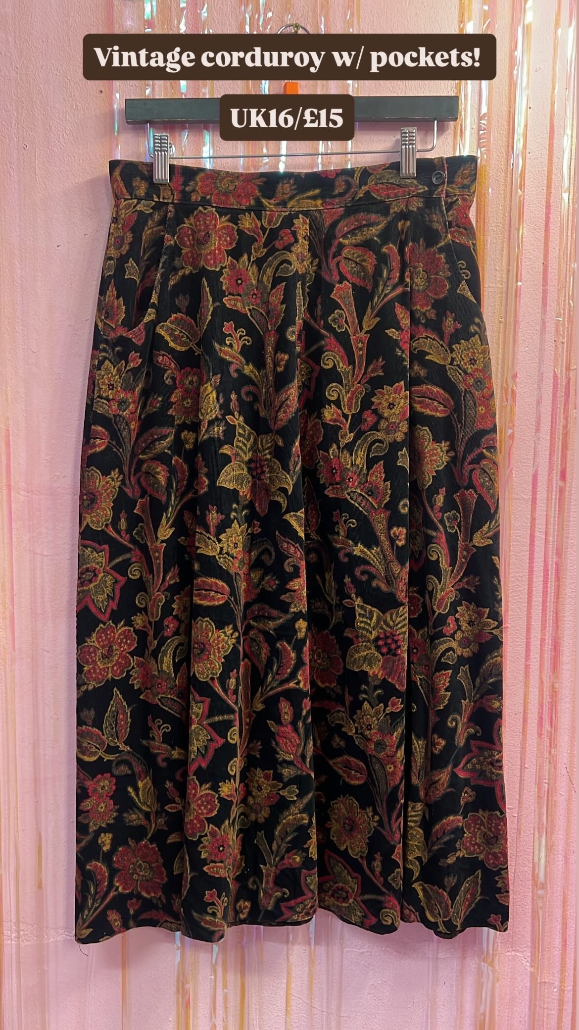 Floral Vintage Skirt