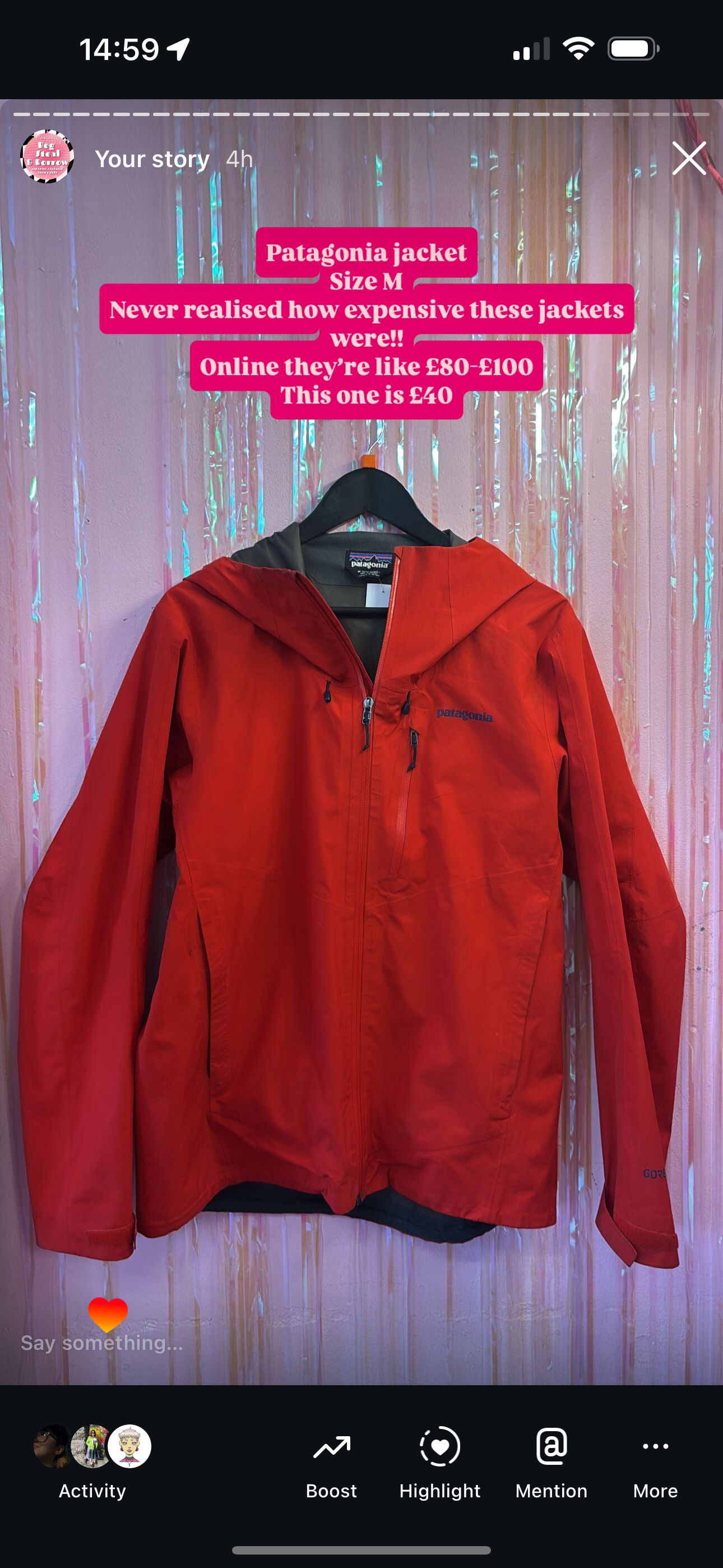 Patagonia coat