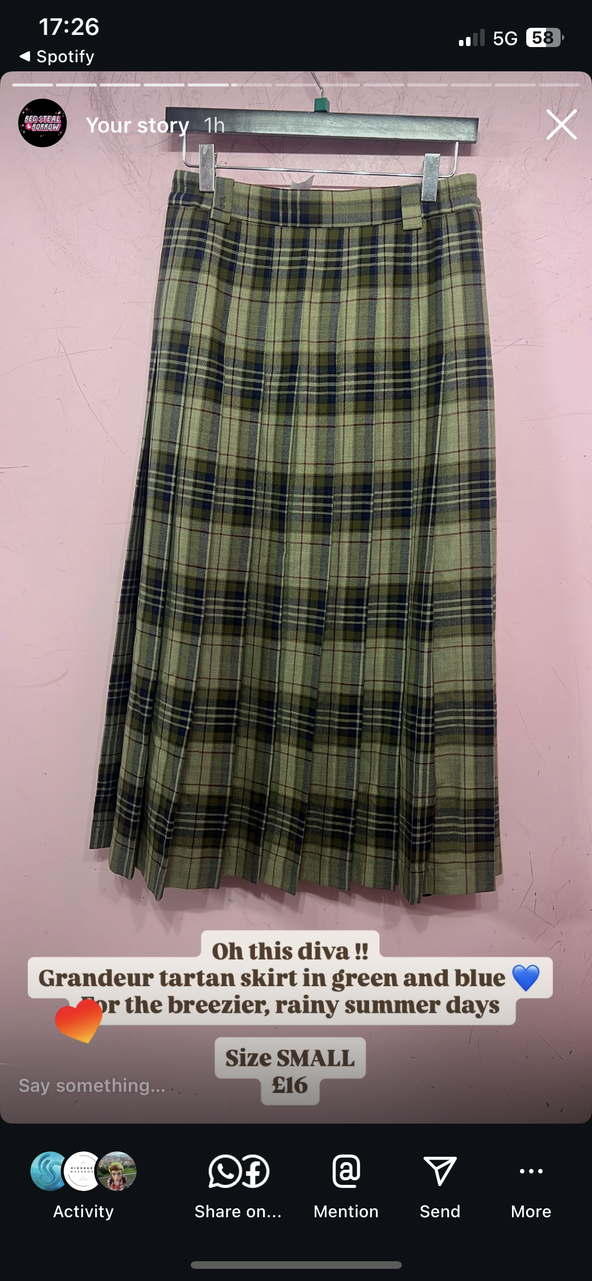 Pretty skirt !