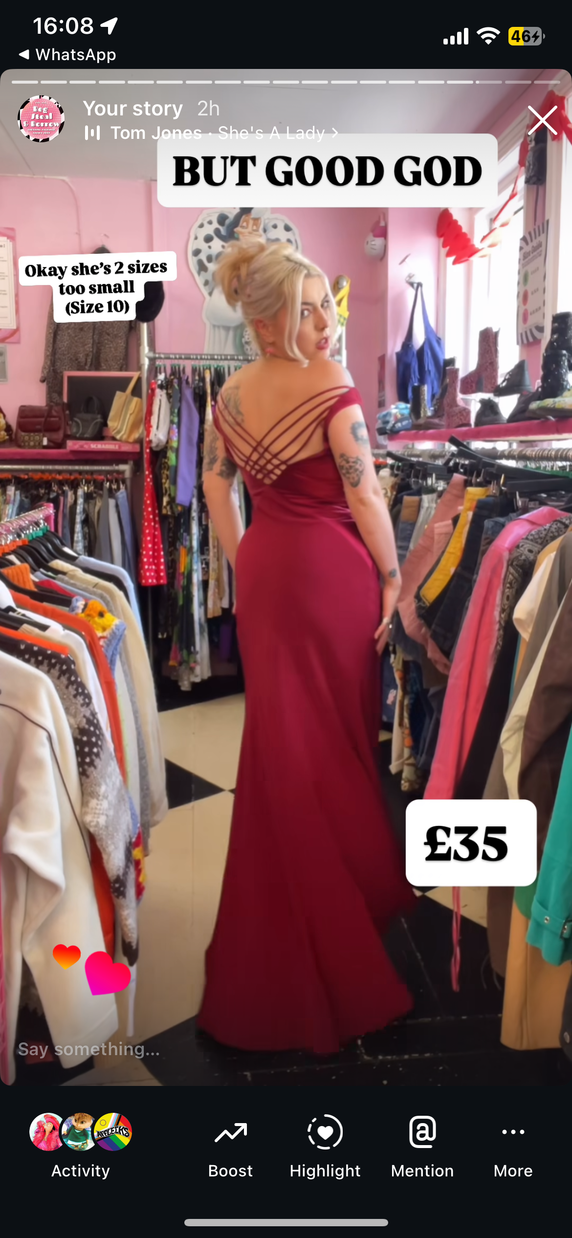 Red red dress