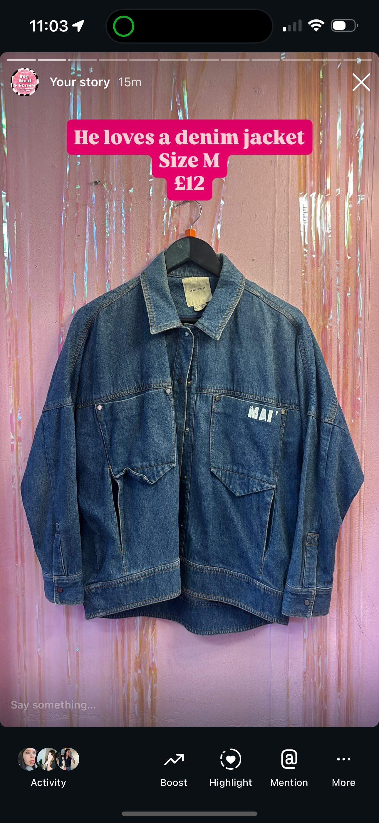 Denim jacket
