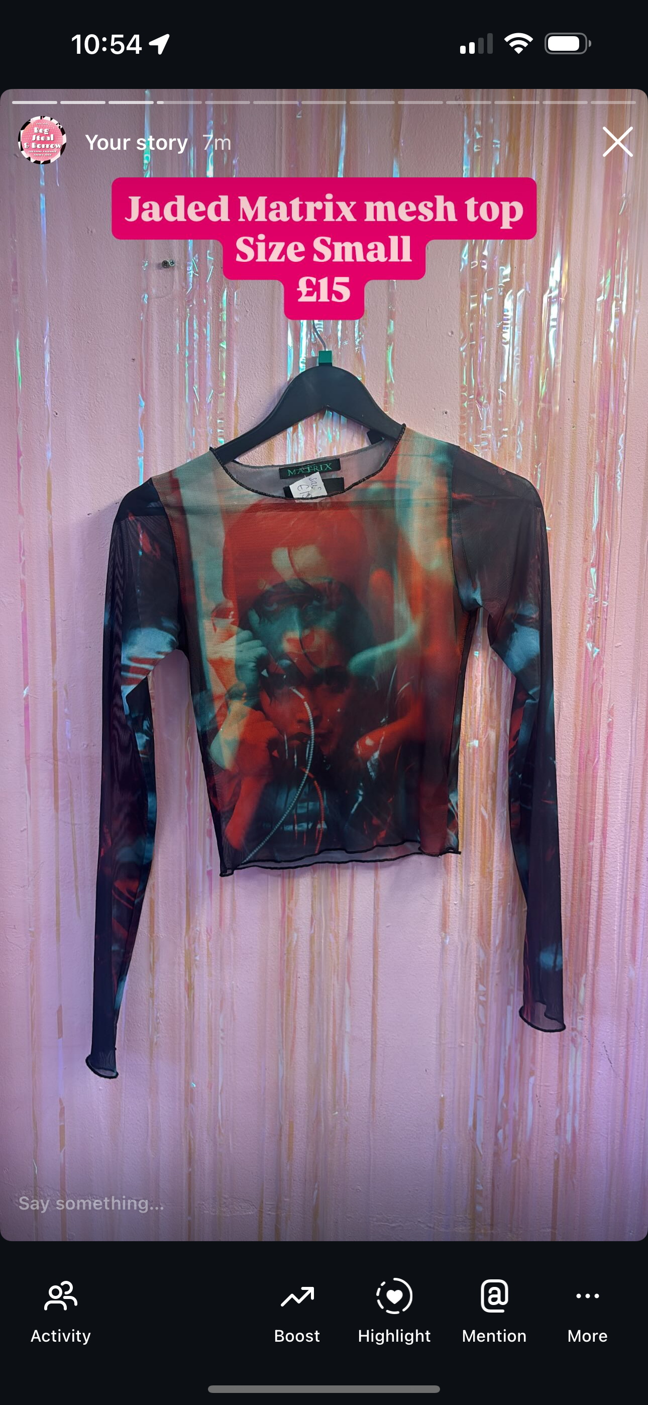 Jaded top