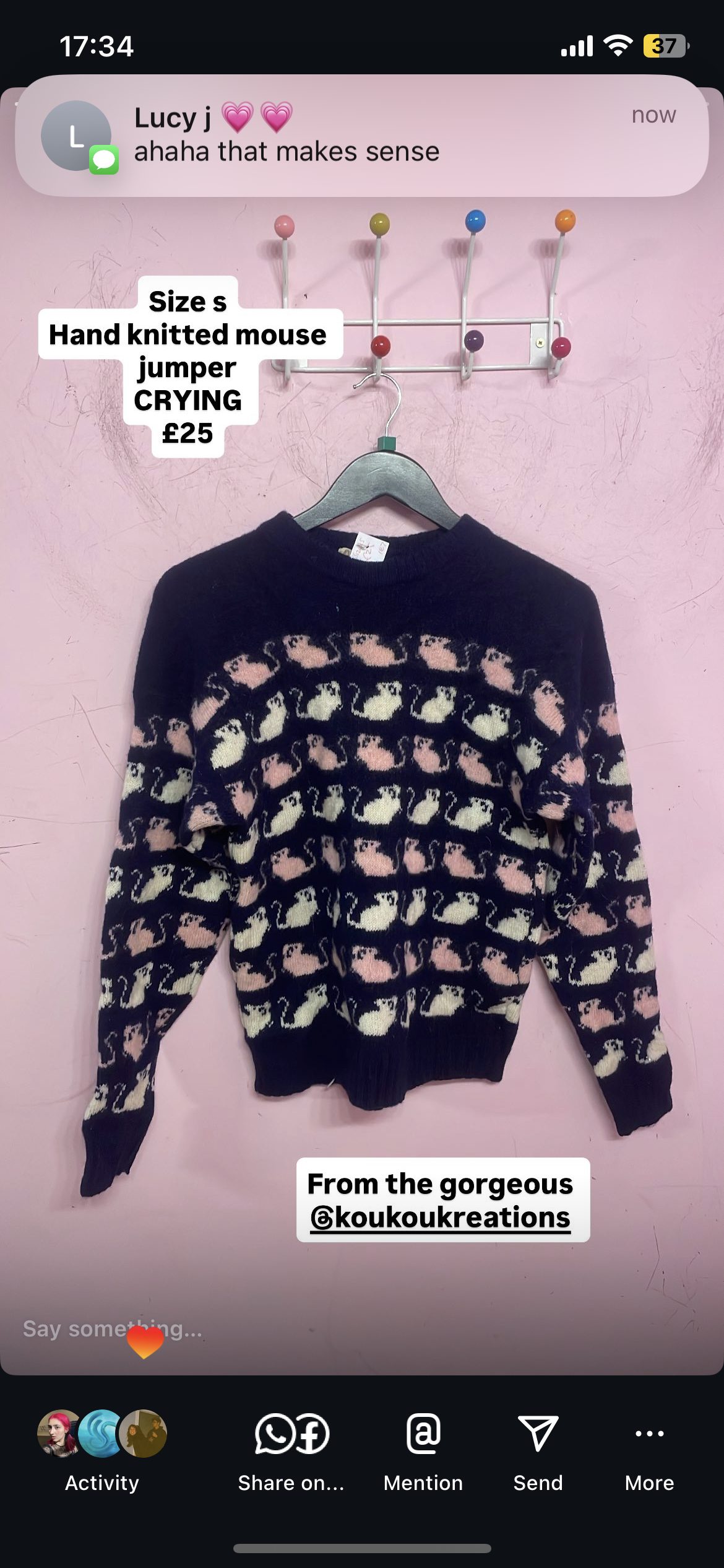 Mouse jumper