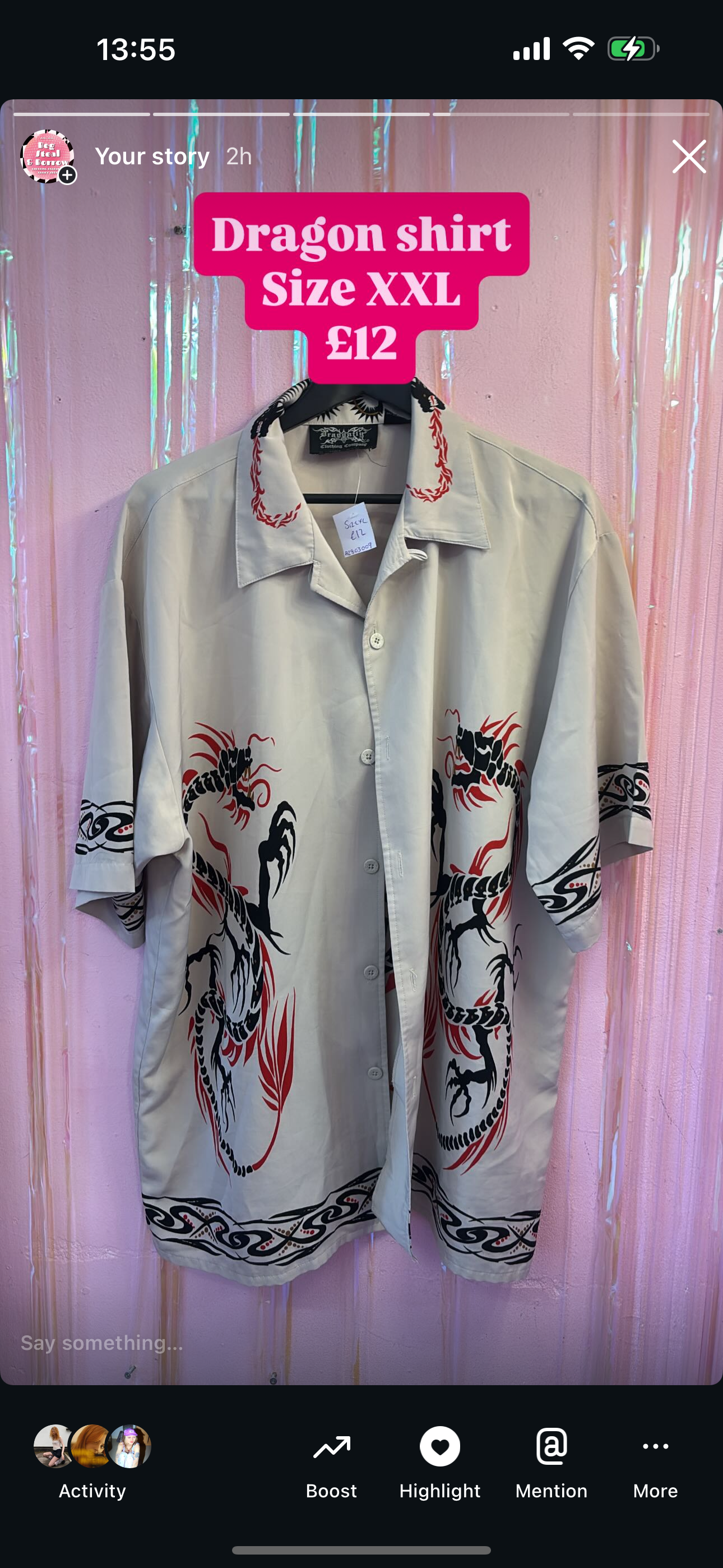 Dragon shirt