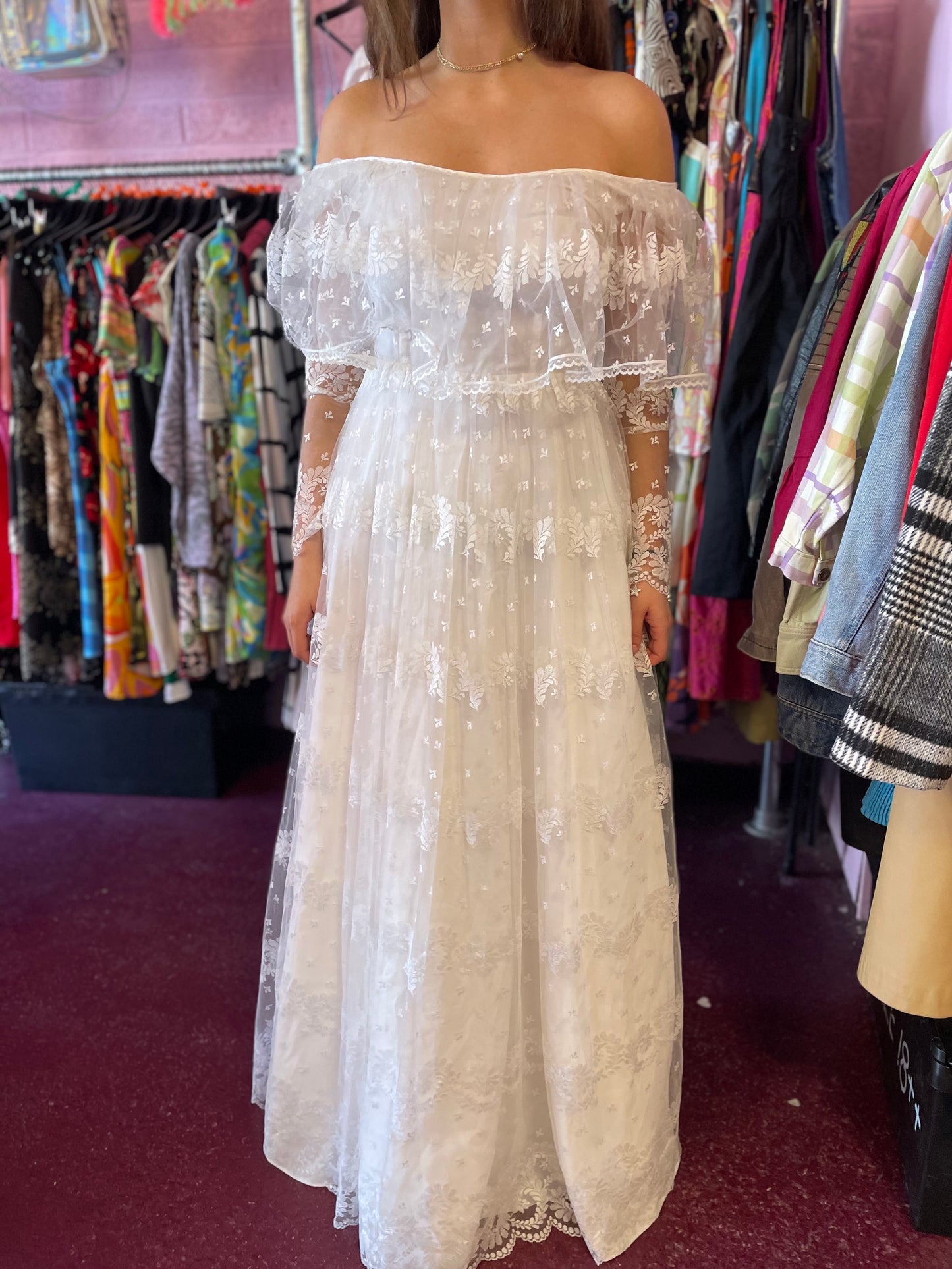 Lace Vintage Wedding Dress