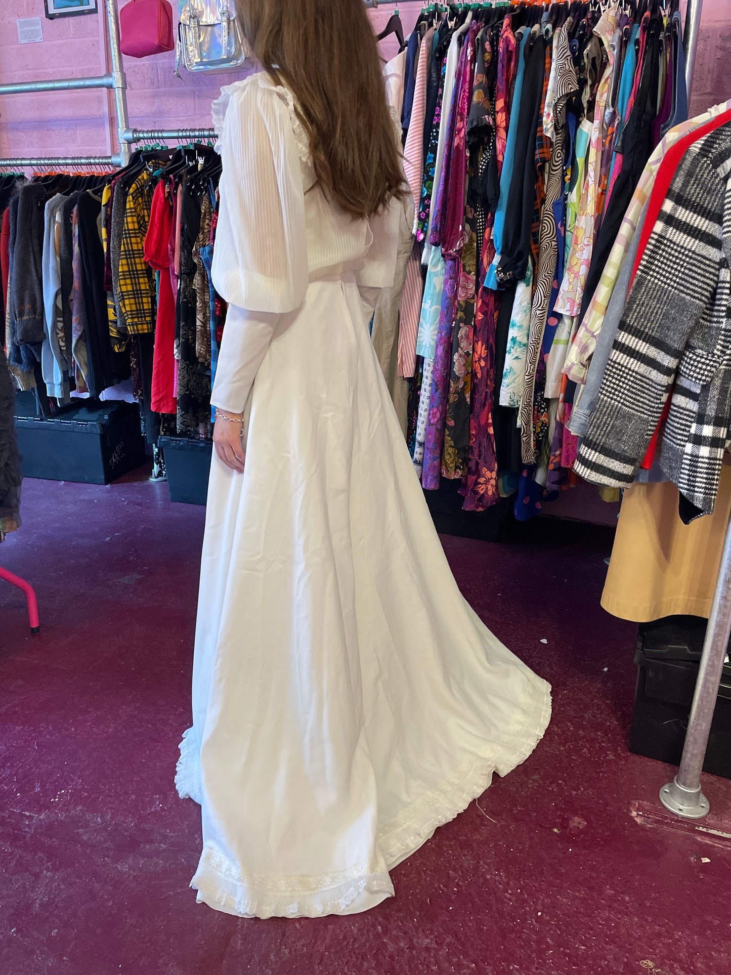 Edwardian style Wedding Dress