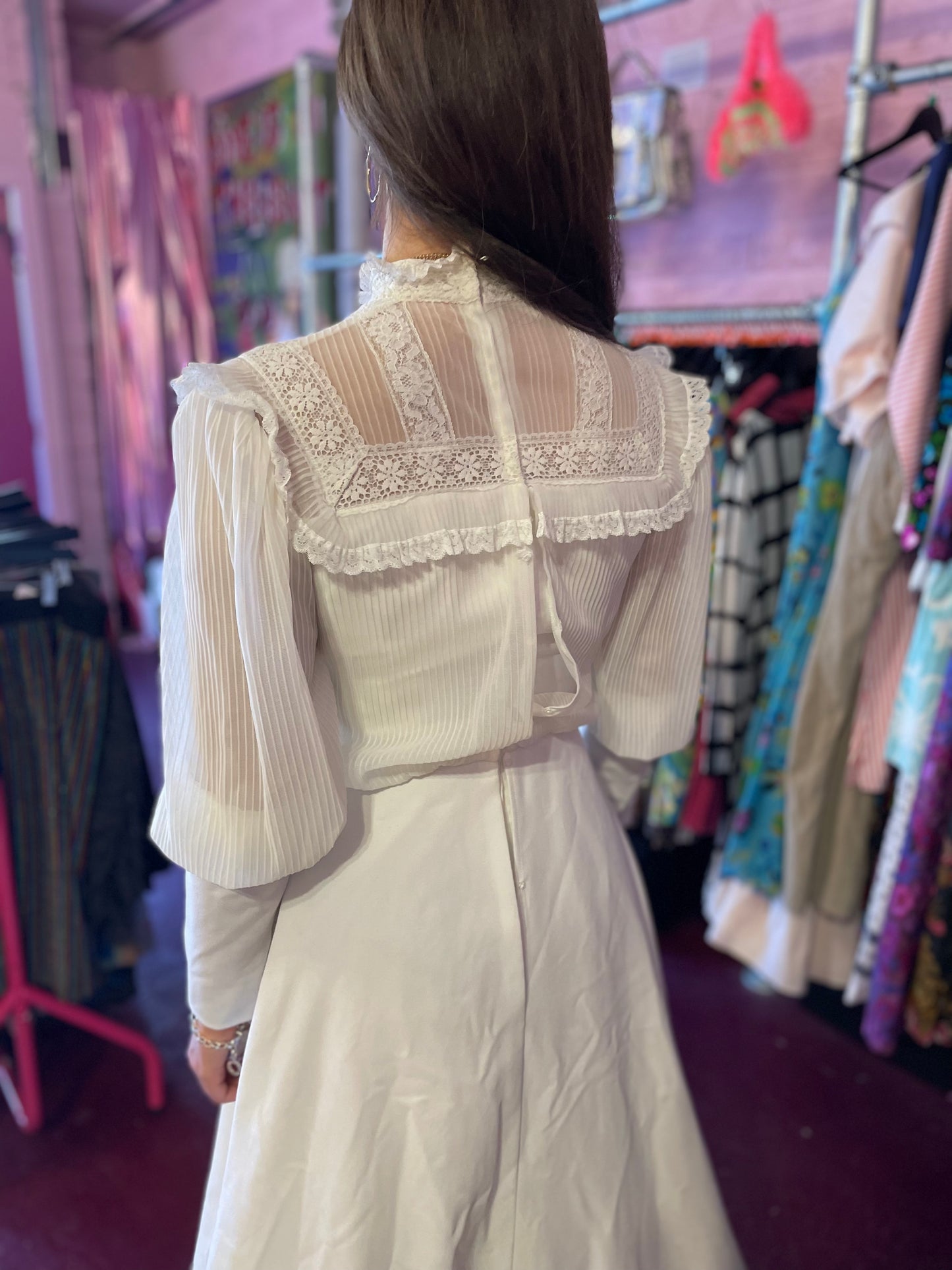 Edwardian style Wedding Dress