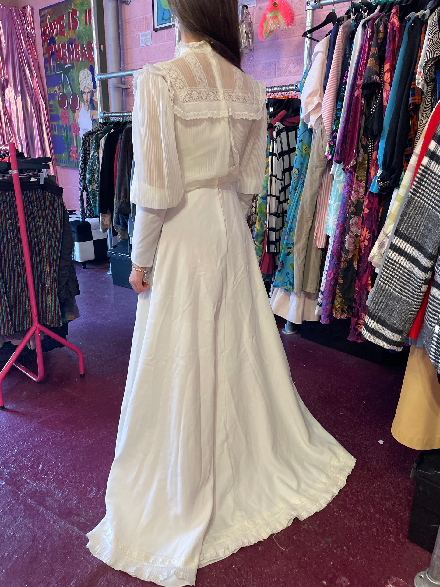 Edwardian style Wedding Dress