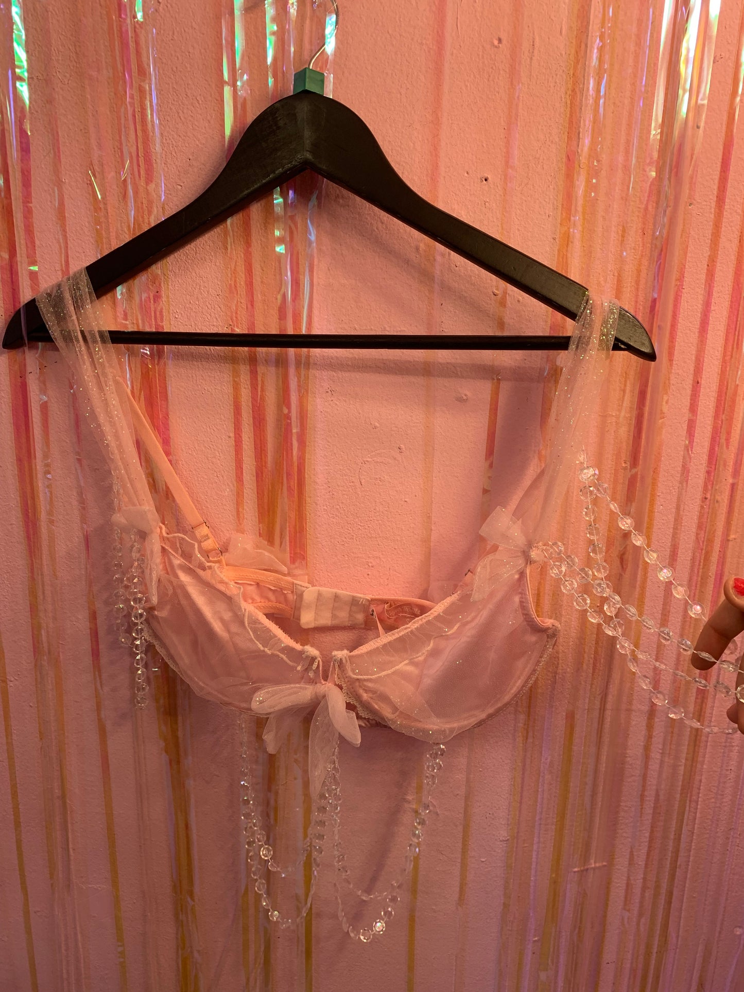 Pink bralette