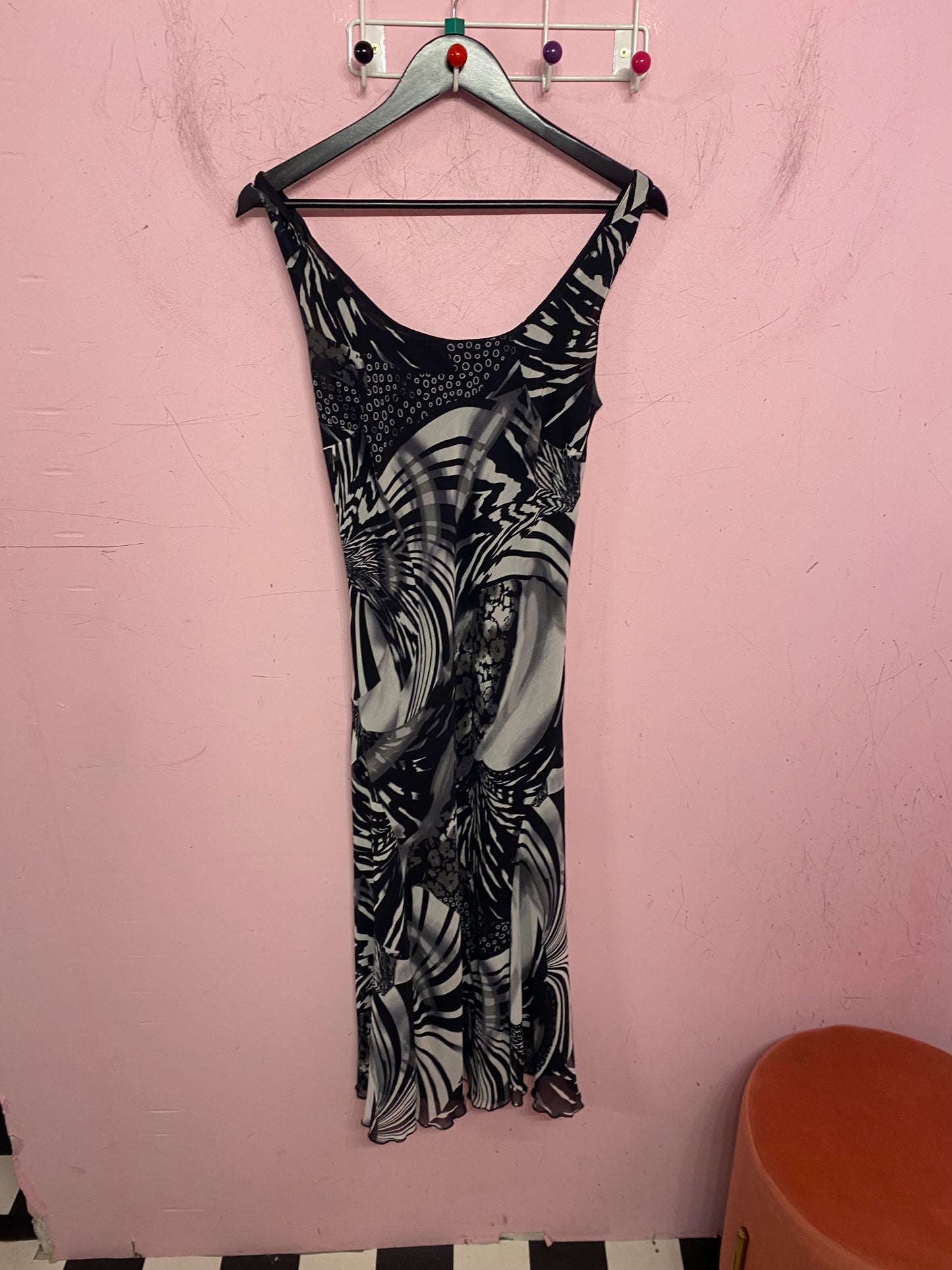 Per Una black/white dress
