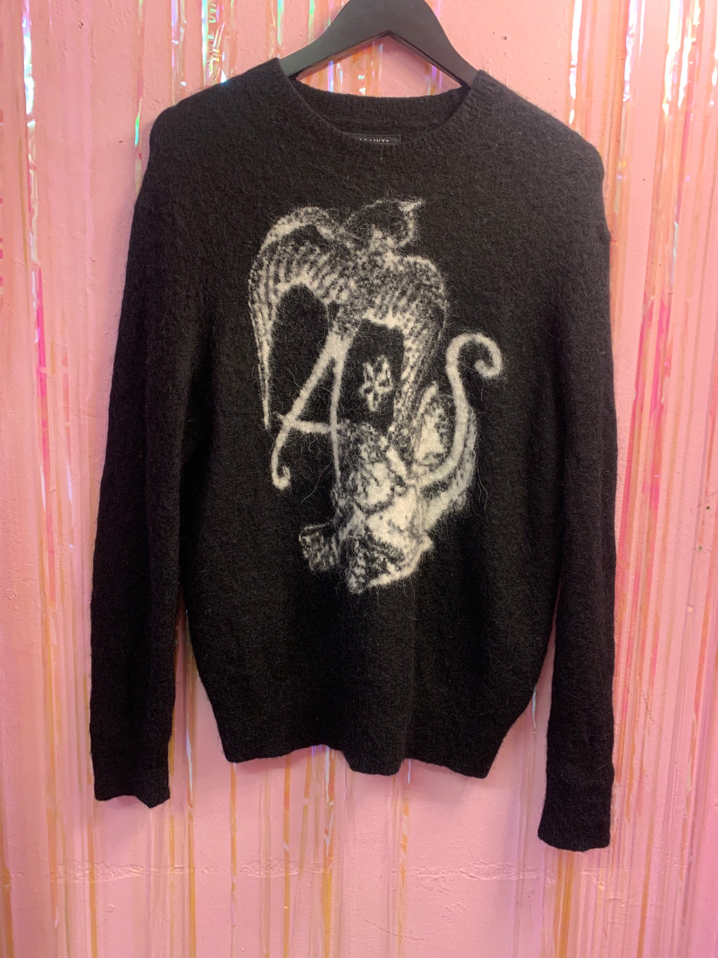 All Saints Graphic Jumper