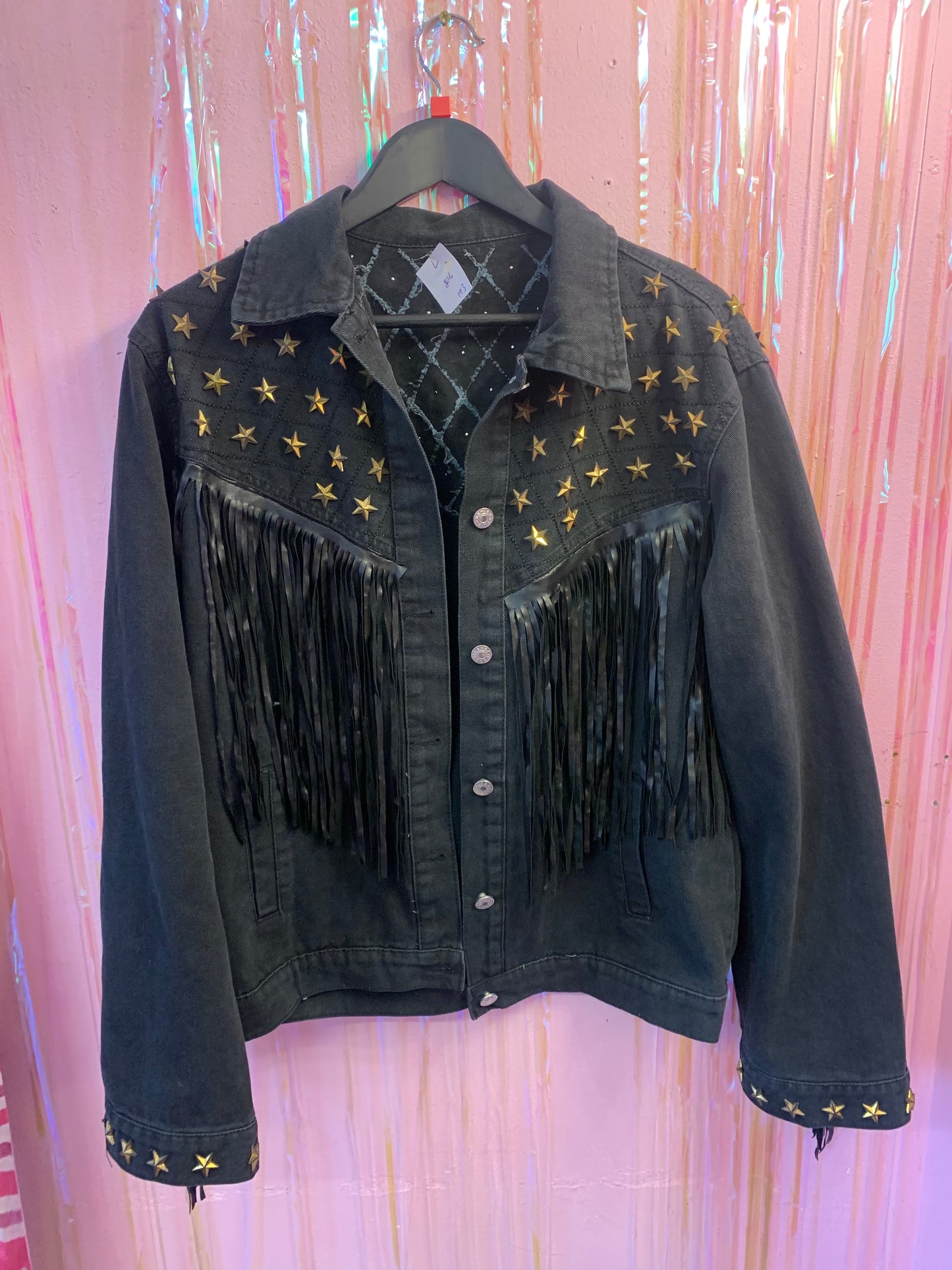Western black denim jacket Sep29_14:35