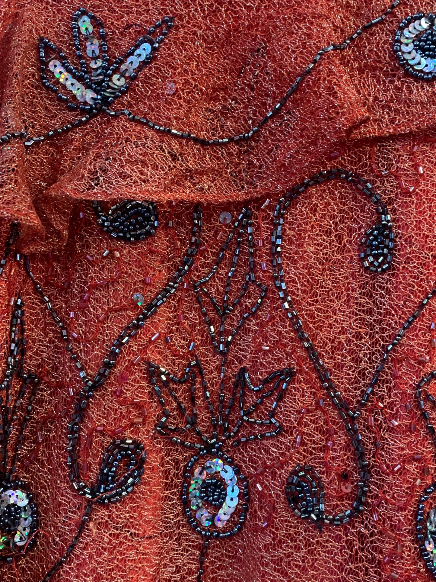 Beaded Red Party