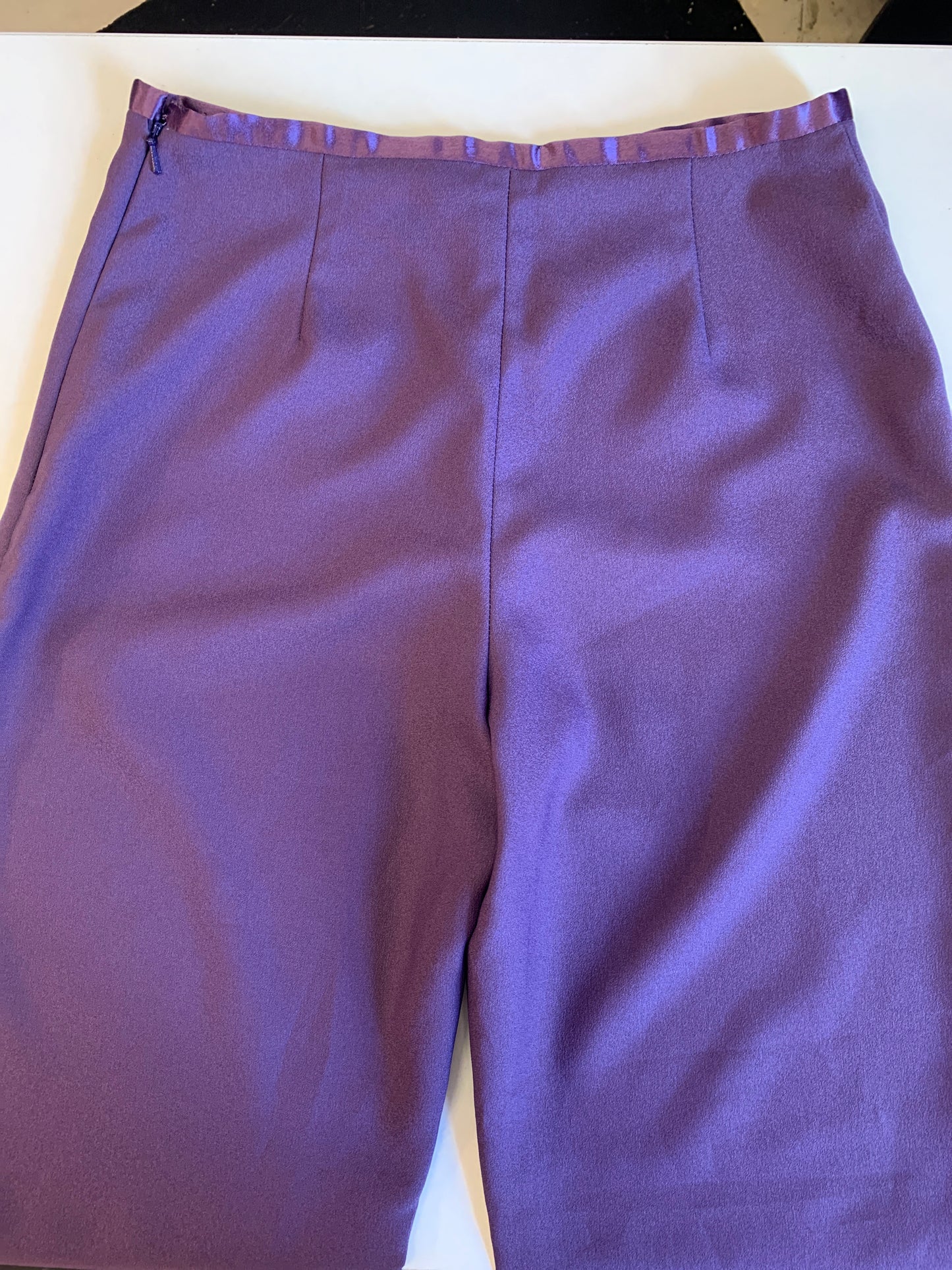 Purple two piece suit
