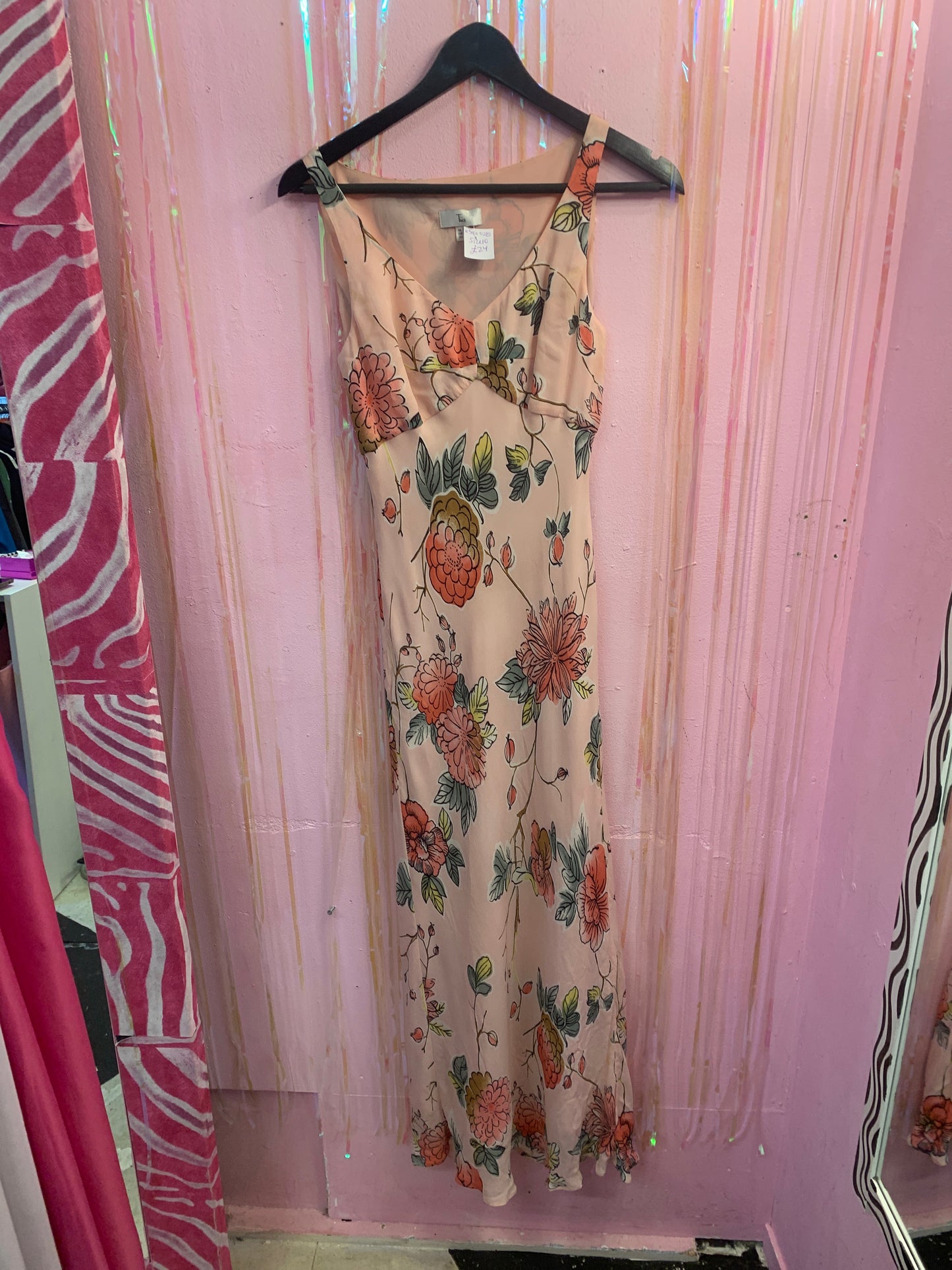 Floral maxi dress