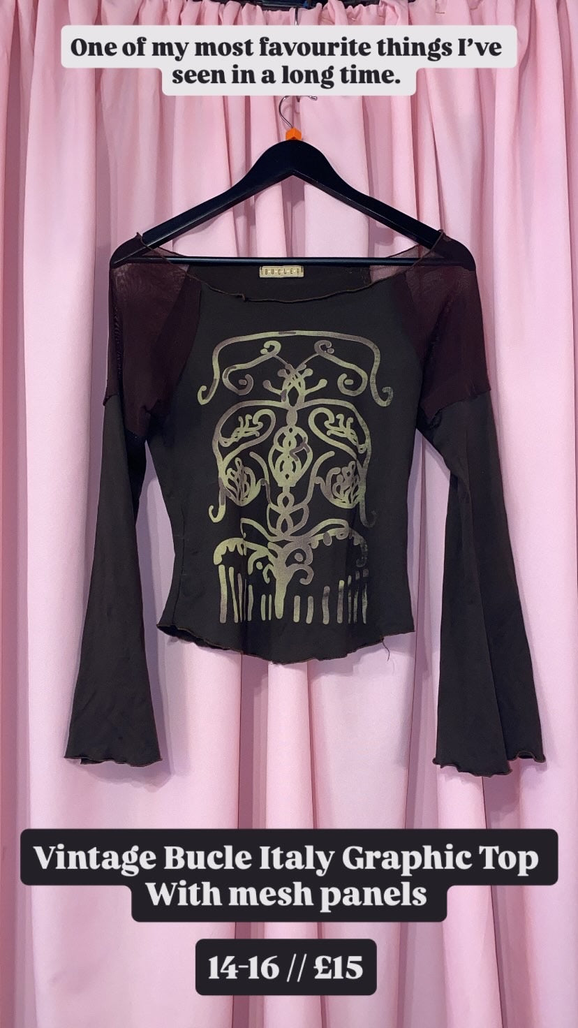 Bucle Italy Graphic Top