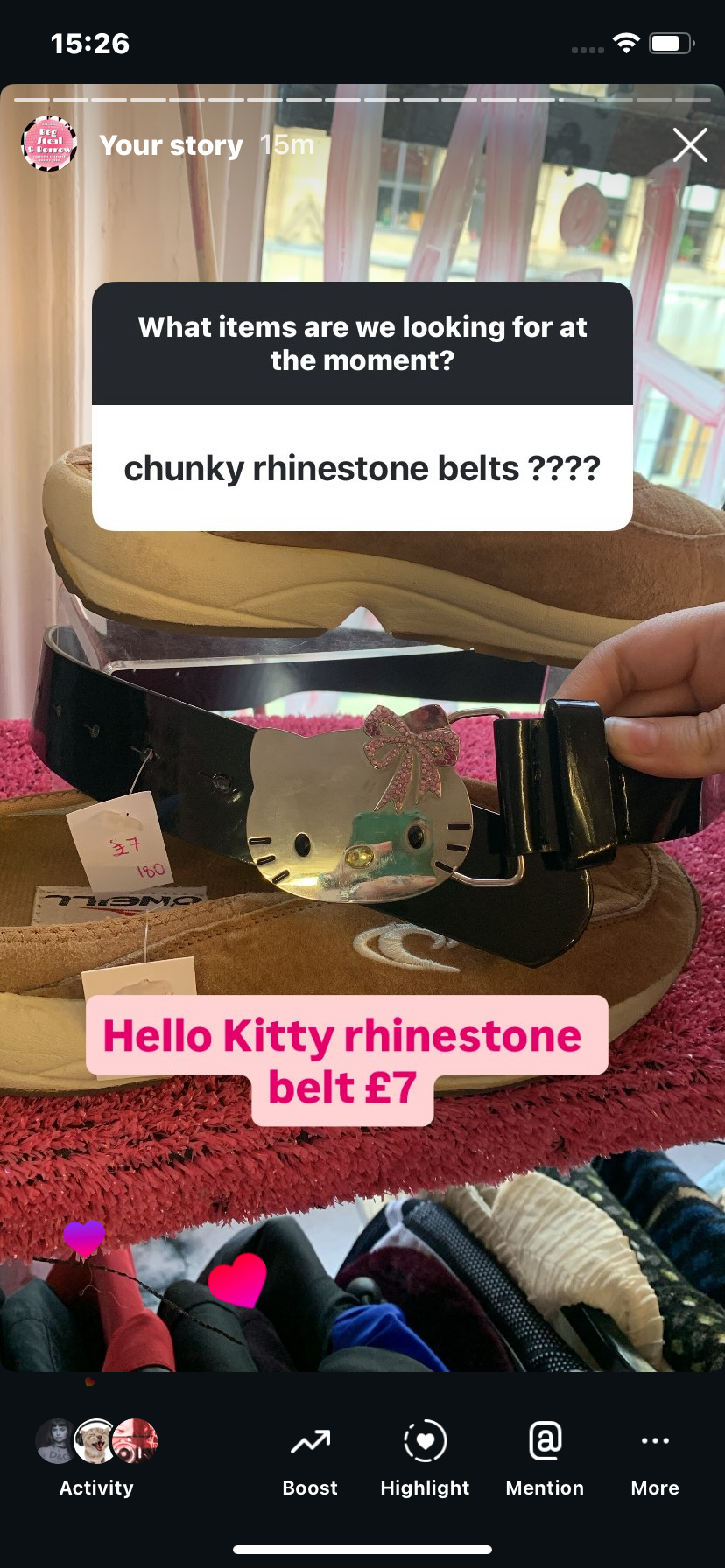 Hello Kitty Belt