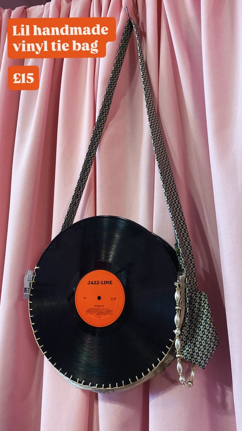 Vinyl Tie Bag