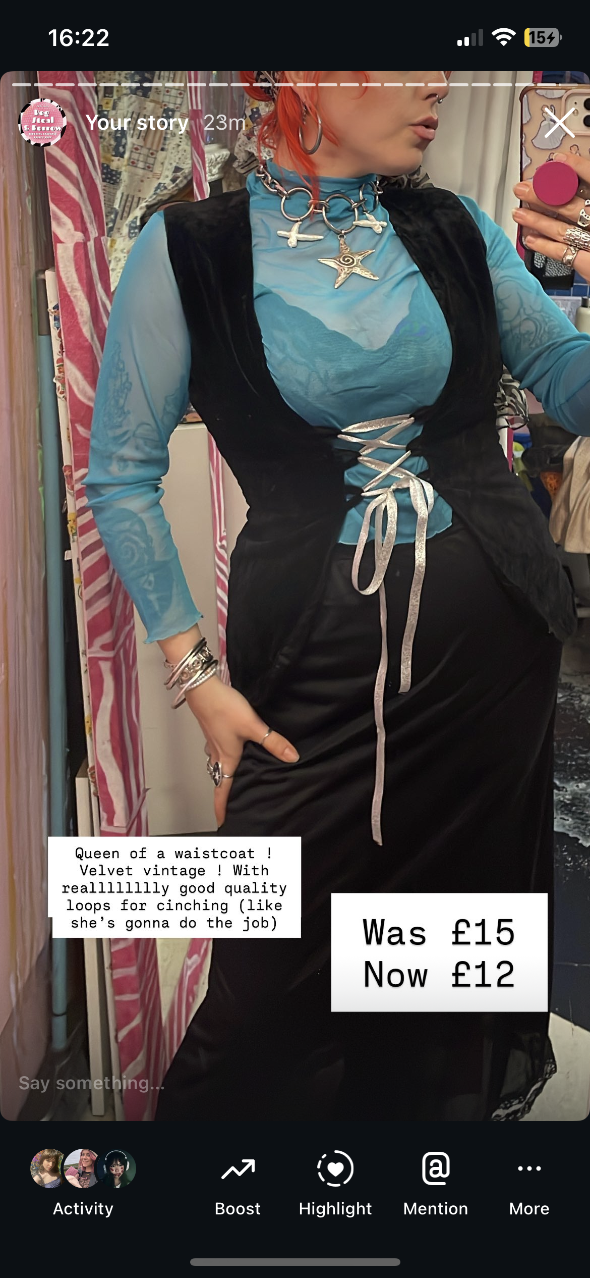 Waist coat of dreams