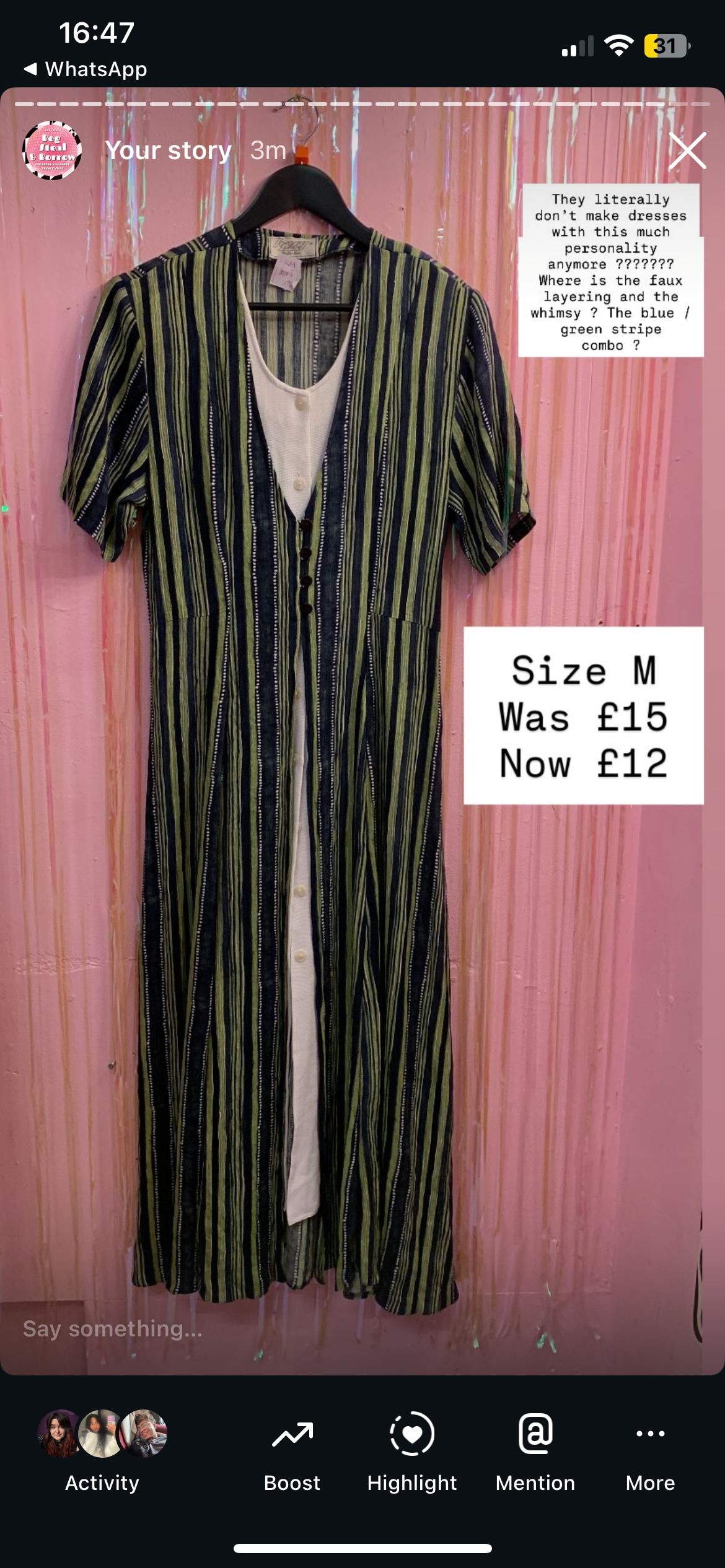 Whimsy dress