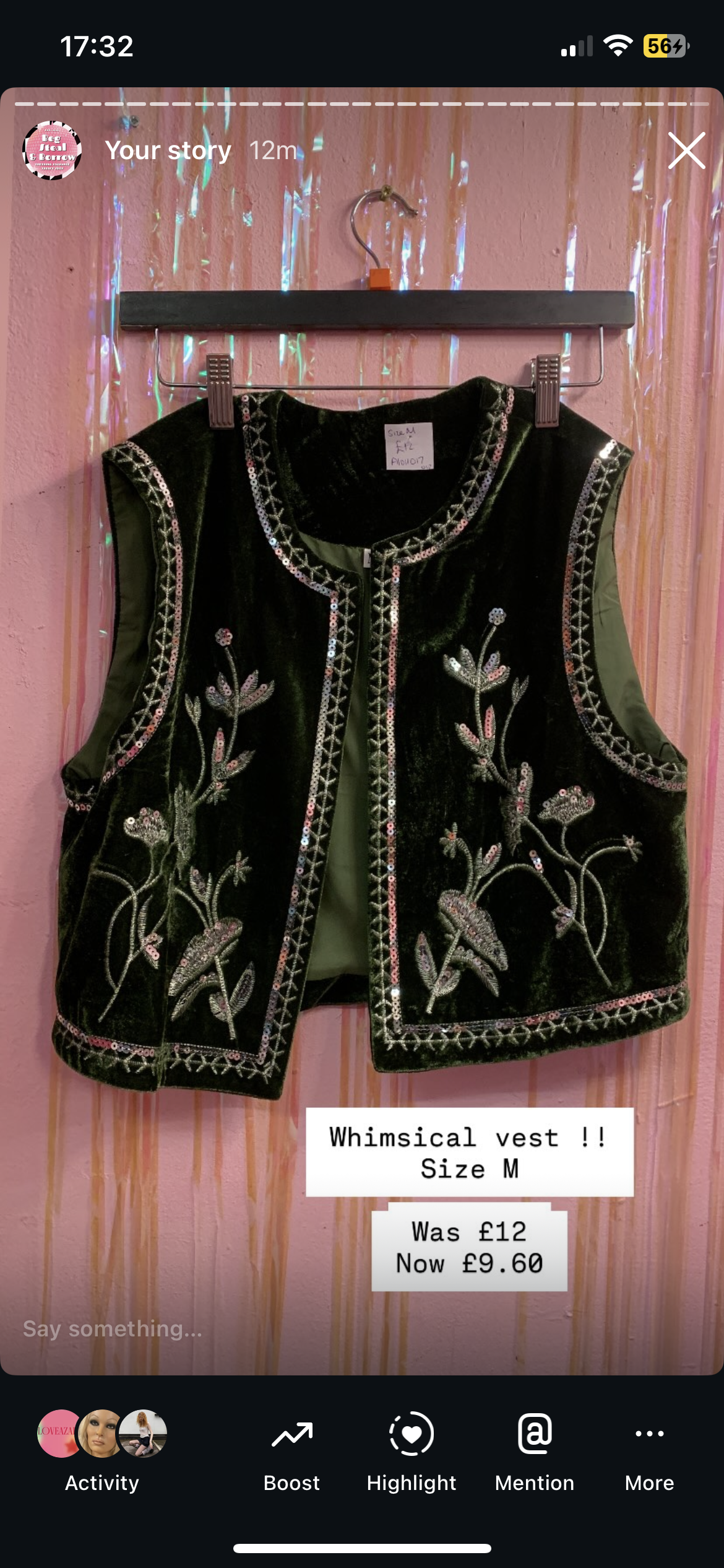 Whimsical vest